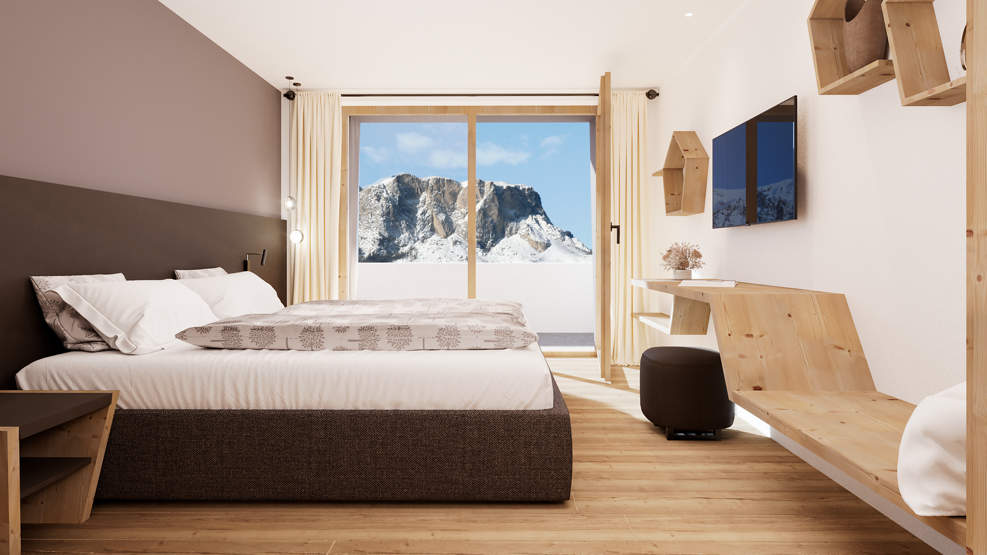 Room EGA prestige - #2 - Boarding House La Müda - Dolomites Region Alta Badia - suedtirol.info