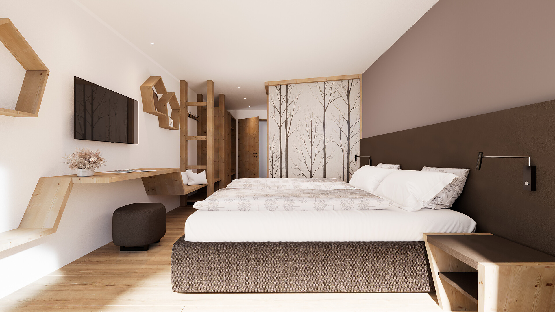 Room EGA prestige - #1 - Boarding House La Müda - Dolomites Region Alta Badia - suedtirol.info