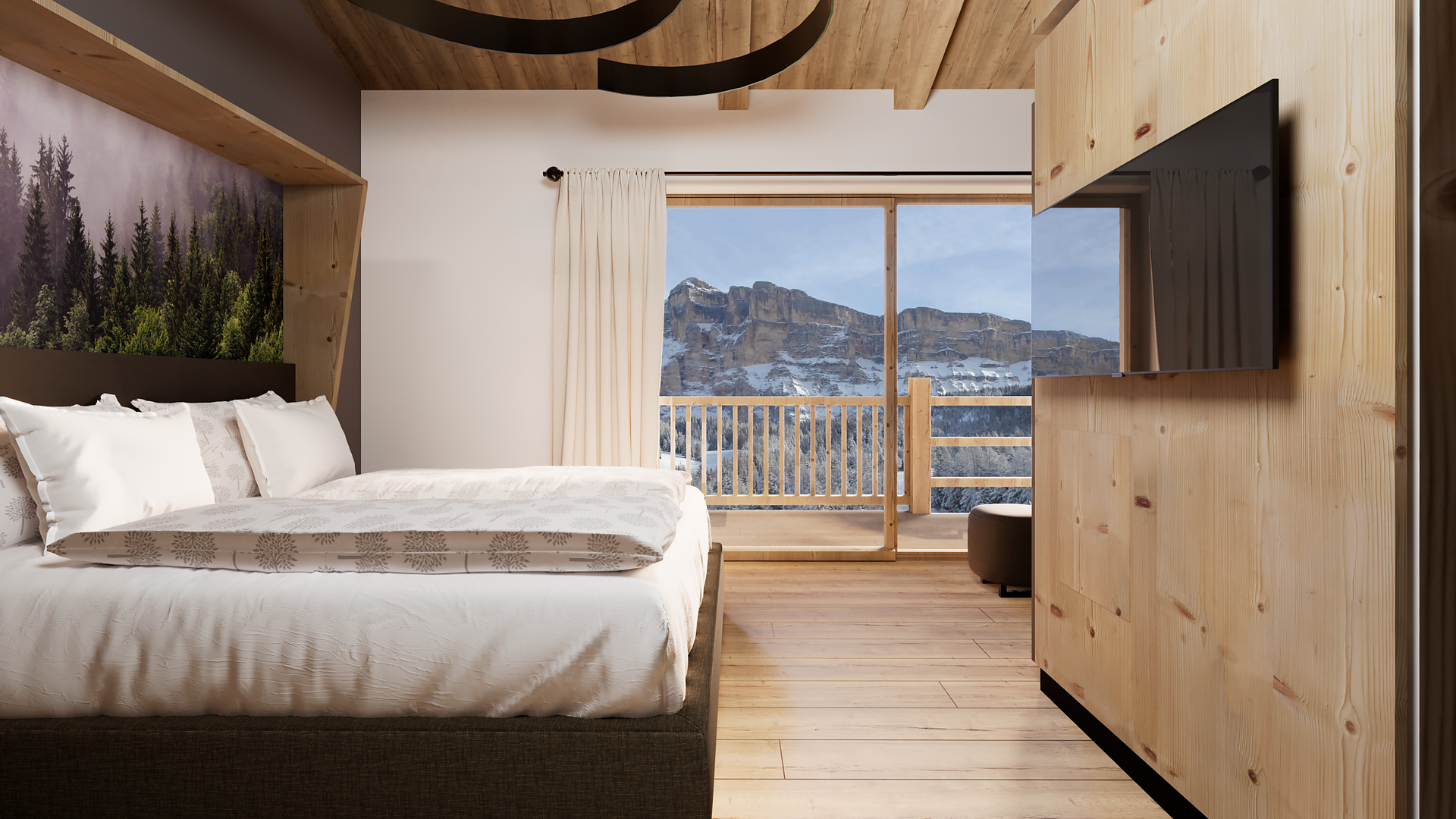 Room PRE prestige - #1 - Boarding House La Müda - Dolomites Region Alta Badia - suedtirol.info