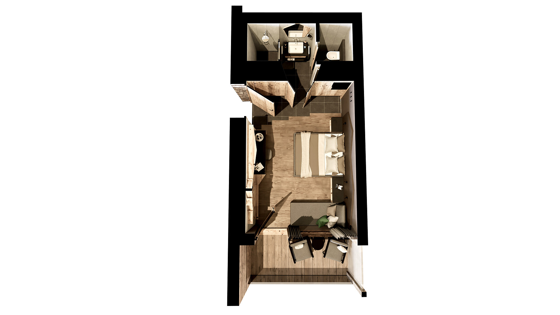 Room COA deluxe chalet - #5 - Boarding House La Müda - Dolomites Region Alta Badia - suedtirol.info