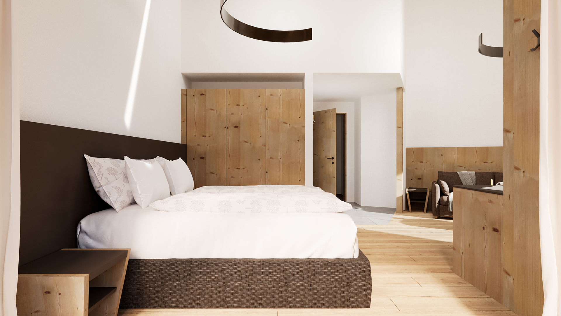 Room SOM junior suite - #1 - Boarding House La Müda - Dolomites Region Alta Badia - suedtirol.info