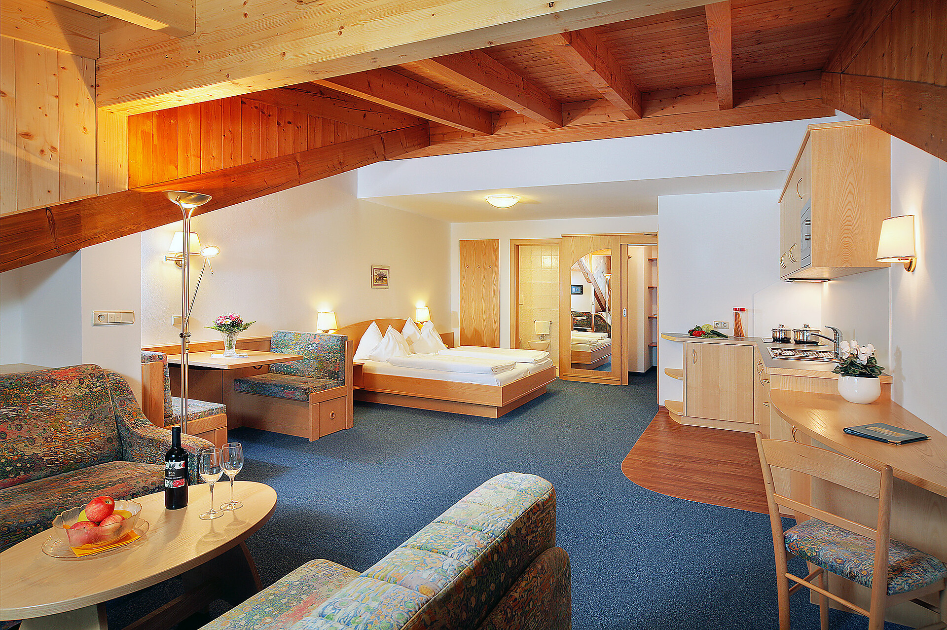 appartamento bellissima Suite benessere, balcone, cucinino, - #5 - Garni Paradies - Merano e dintorni - suedtirol.info