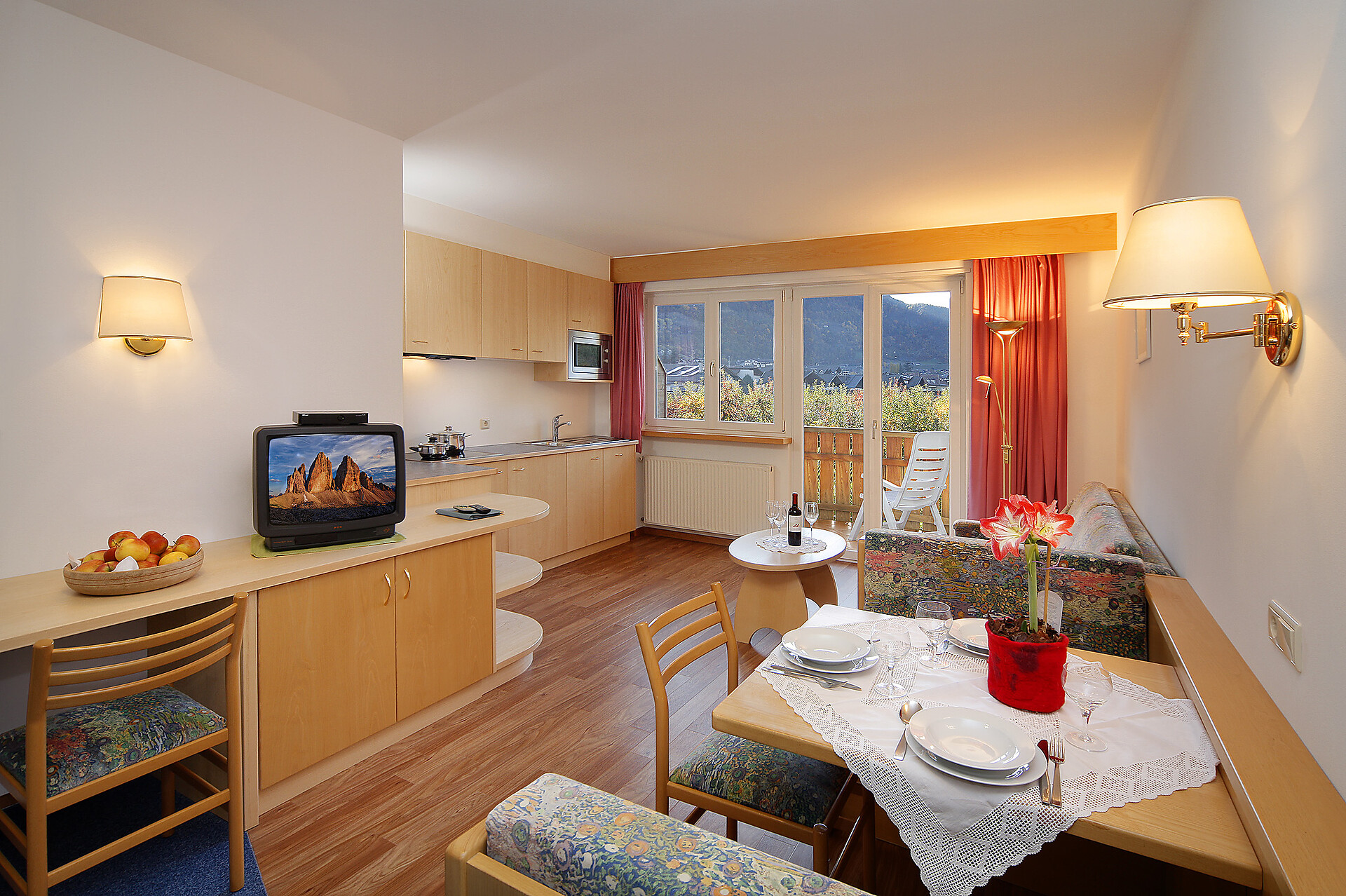 appartamento bellissima Suite benessere, balcone, cucinino, - #4 - Garni Paradies - Merano e dintorni - suedtirol.info