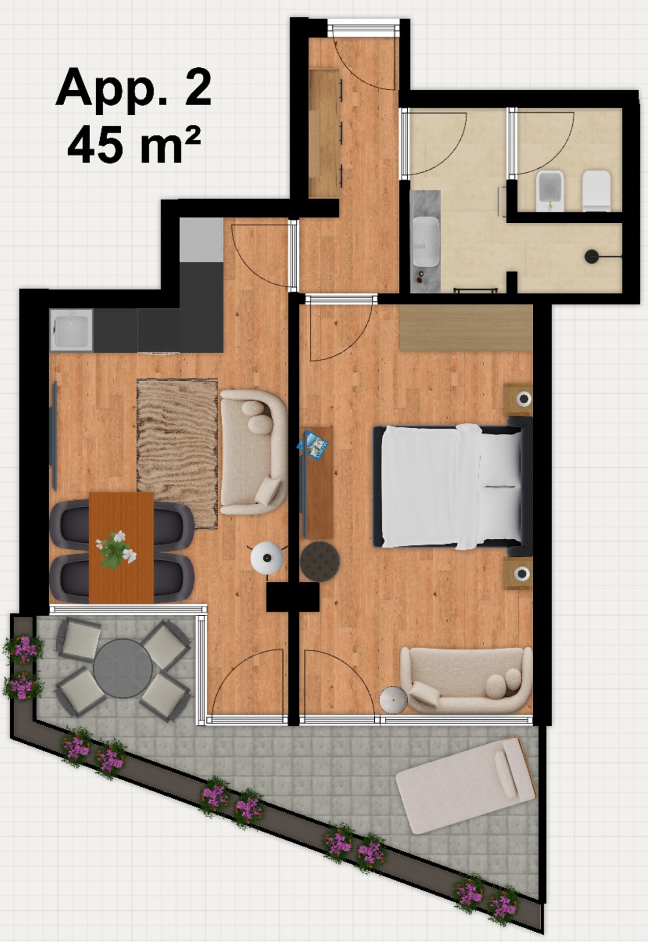 camera Flurida - #1 - Residence Aretia - Living & breakfast - Regione dolomitica Val Gardena - suedtirol.info