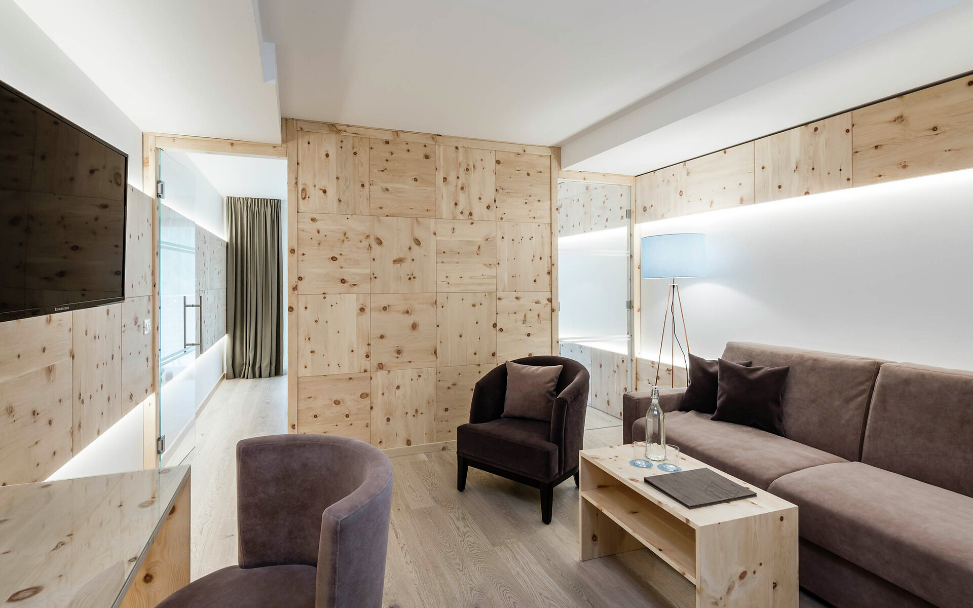 Room Stone pine suite Malatz - #2 - Tuberis Nature & Spa Resort - Vinschgau/Val Venosta - suedtirol.info