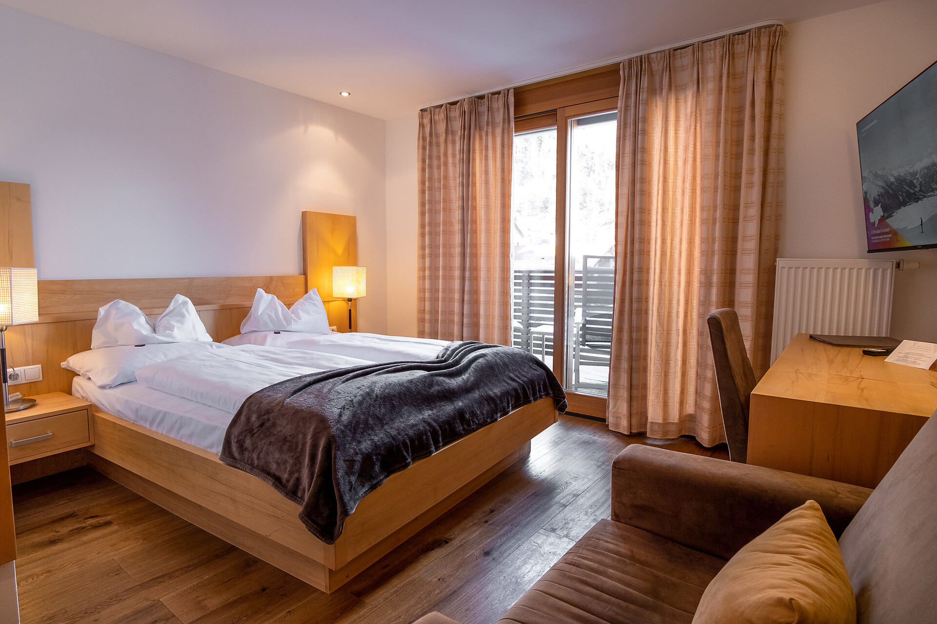 Room Double room Pedmunt - #1 - Tuberis Nature & Spa Resort - Vinschgau/Val Venosta - suedtirol.info