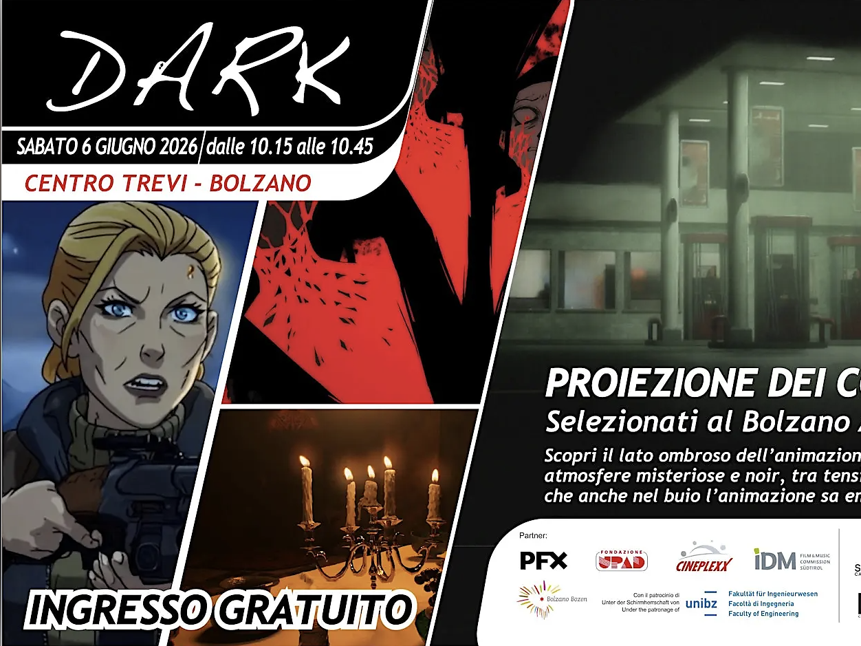 Bolzano Animated Movie Days - DARK - Bolzano e dintorni - #1 - suedtirol.info