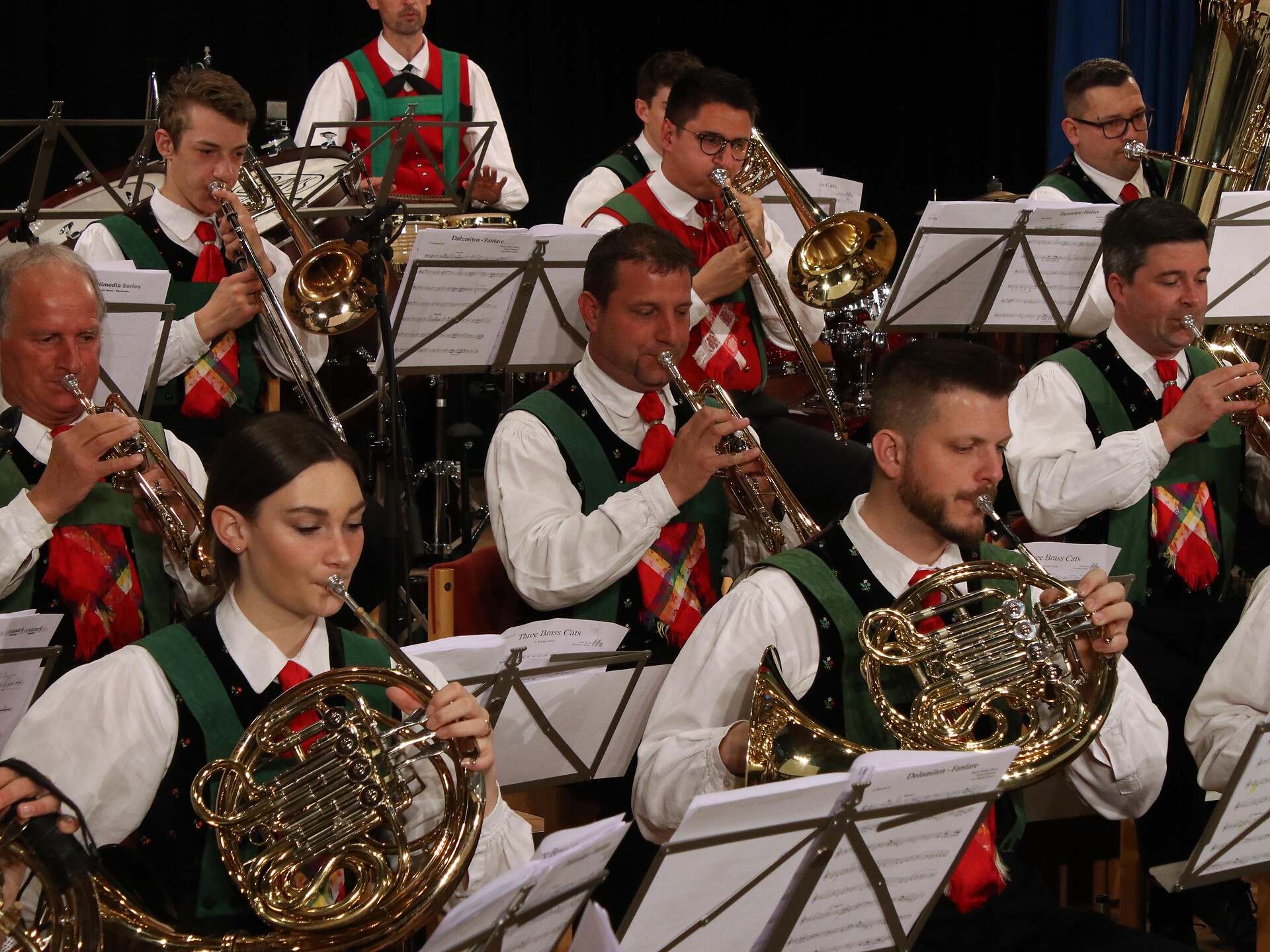 Evening concert of the traditional music band Welschnofen | Nova Levante - Dolomites Region Eggental - #1 - suedtirol.info