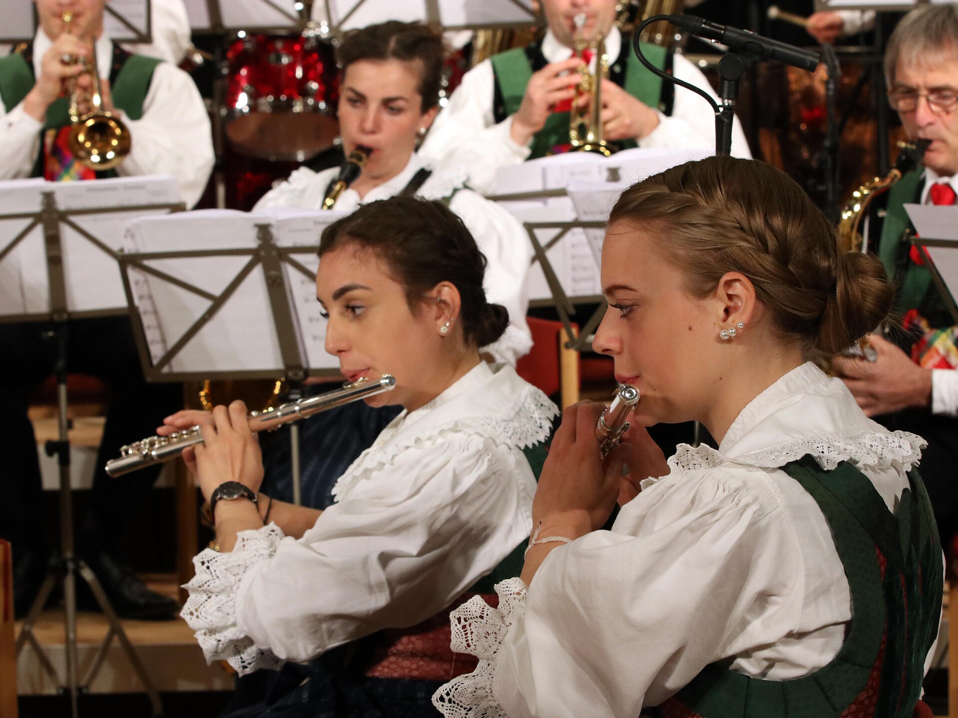 Evening concert of the traditional music band Welschnofen | Nova Levante - Dolomites Region Eggental - #2 - suedtirol.info