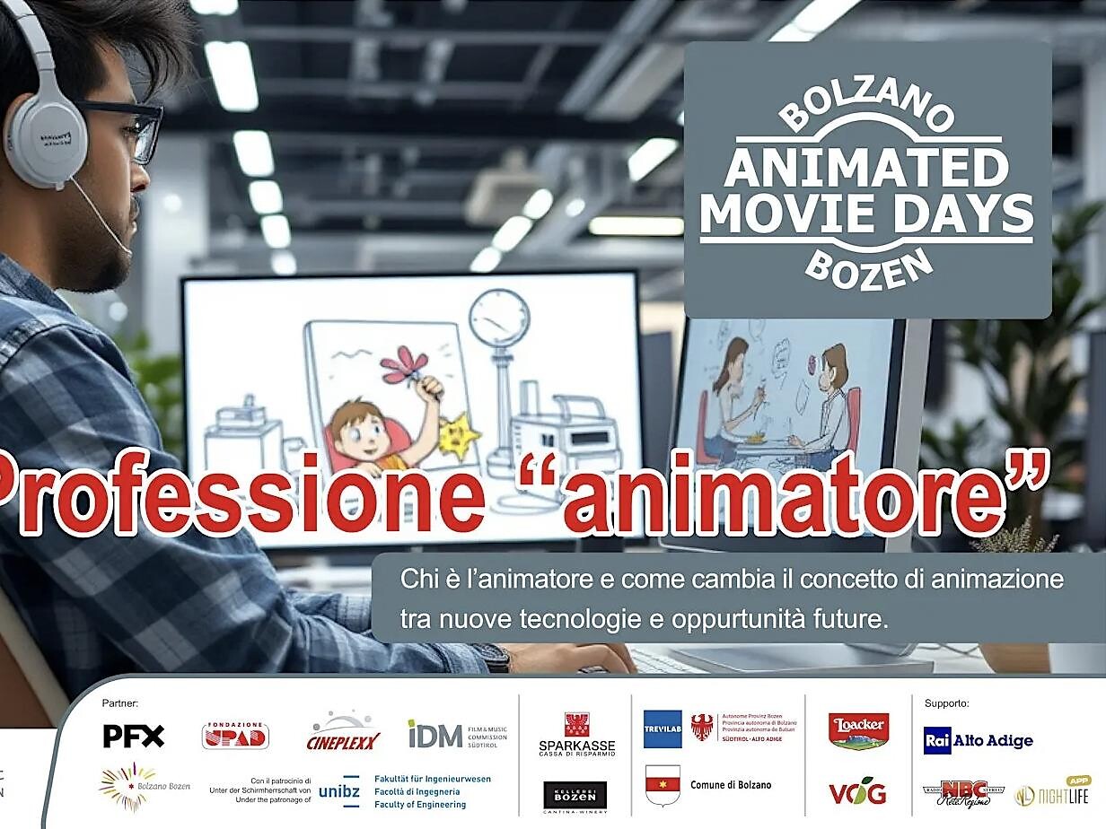 Animated Movie Days Bozen - VORTRAG: „Beruf Animateur" - Bozen und Umgebung - #2 - suedtirol.info