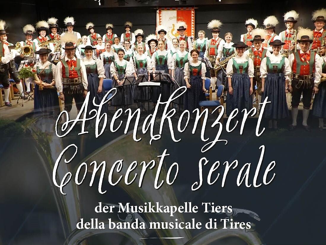 Evening concert of the music band Tiers - Dolomites Region Seiser Alm - #1 - suedtirol.info
