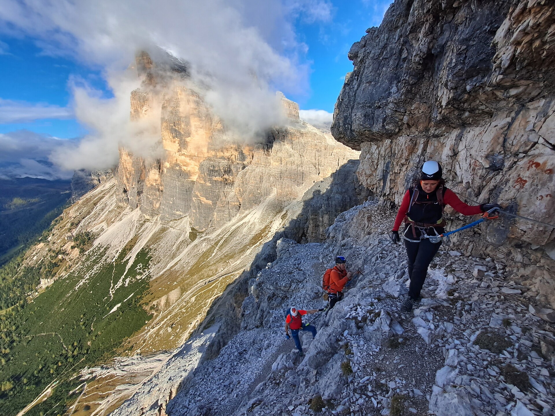 Globo Alpin – Gite giornaliere facili: Via ferrata a Cortina - Regione dolomitica 3 Cime - #1 - suedtirol.info
