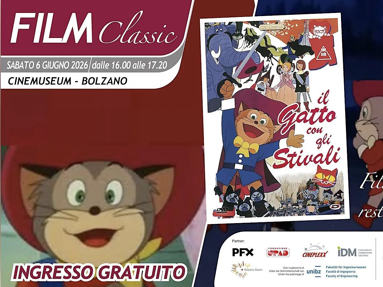 Bolzano Animated Movie Days - FILM: IL GATTO CON GLI STIVALI - Bolzano e dintorni - #1 - suedtirol.info