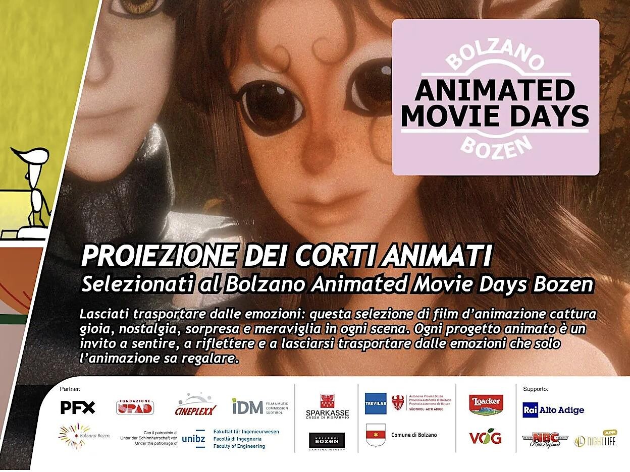 Bolzano Animated Movie Days - EMOTION - Bolzano e dintorni - #2 - suedtirol.info