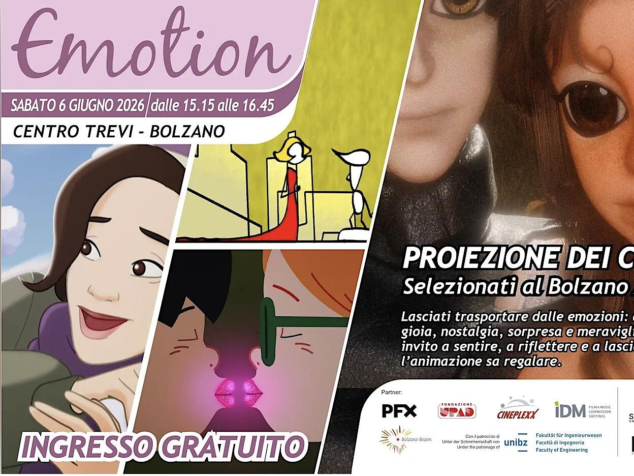 Bolzano Animated Movie Days - EMOTION - Bolzano e dintorni - #1 - suedtirol.info
