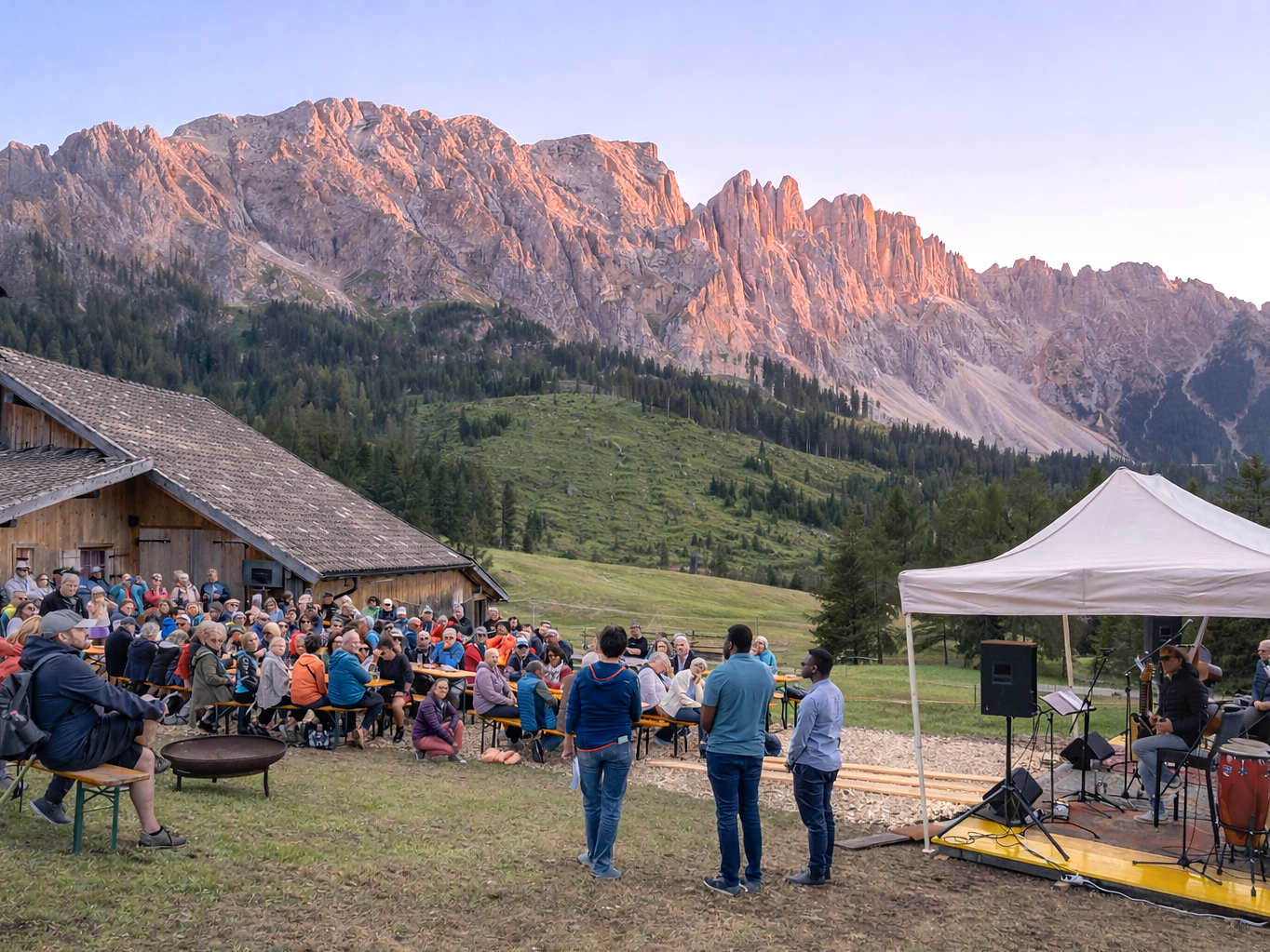"A Sunnta auf der Òlm" - Regione dolomitica Val d'Ega - #1 - suedtirol.info