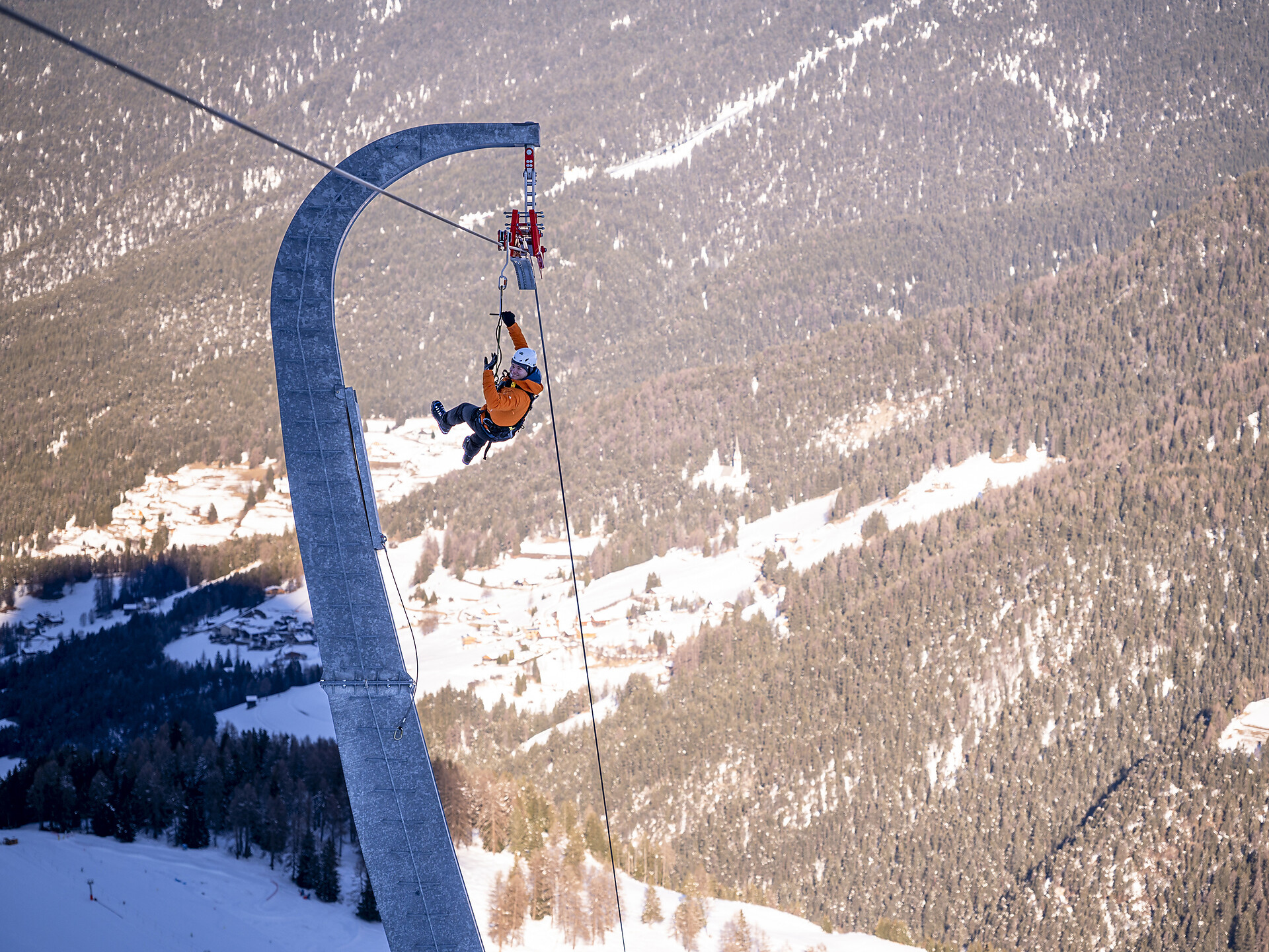 Un’esperienza da togliere il fiato: Zipline Monte Pana - Regione dolomitica Val Gardena - #3 - suedtirol.info