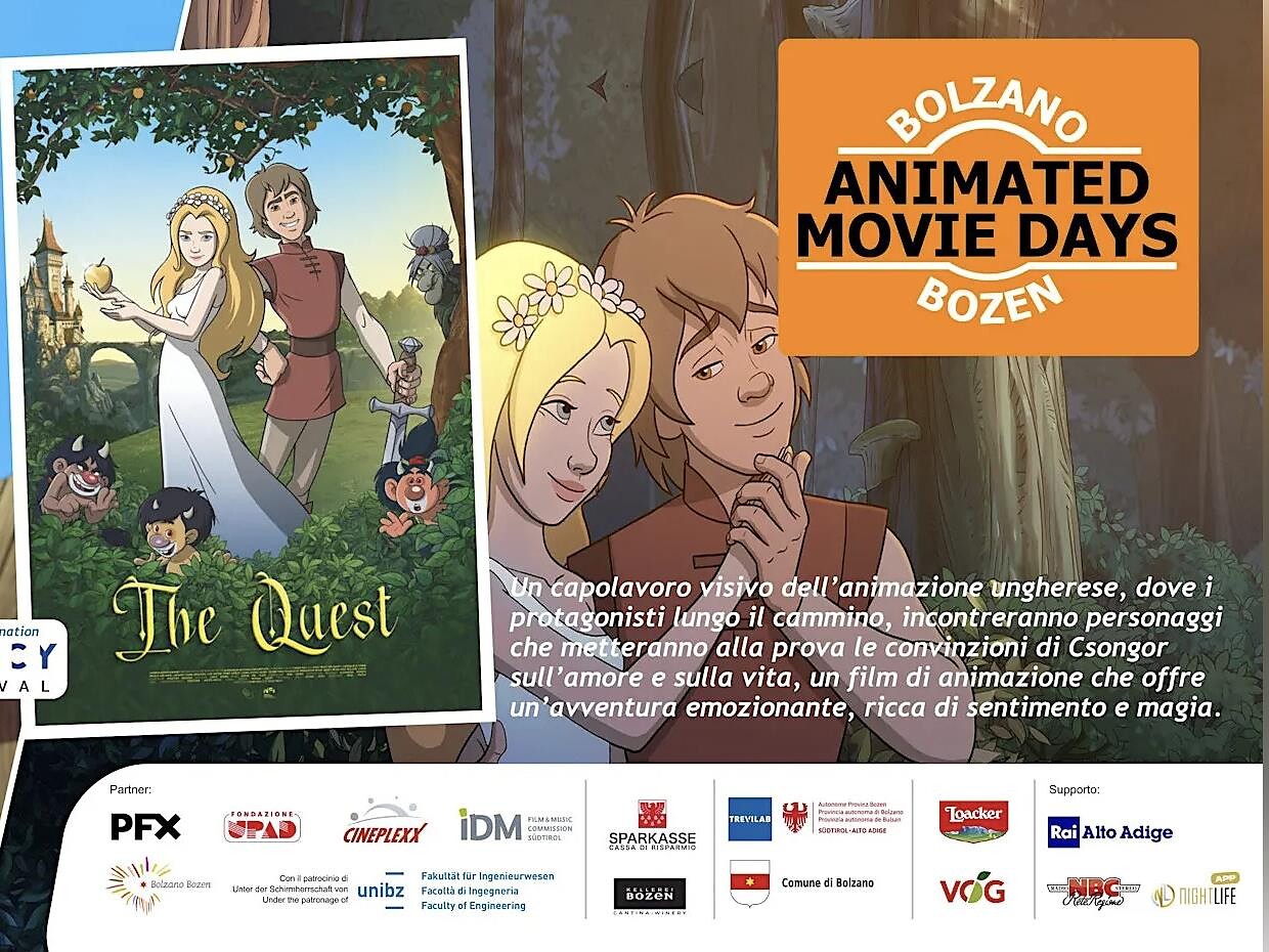 Bolzano Animated Movie Days Bozen - MOVIE: THE QUEST - Bolzano/Bozen and environs - #2 - suedtirol.info