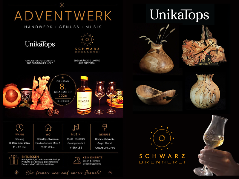 Adventwerk Handwerk · Genuss · Musik - Bozen und Umgebung - #1 - suedtirol.info