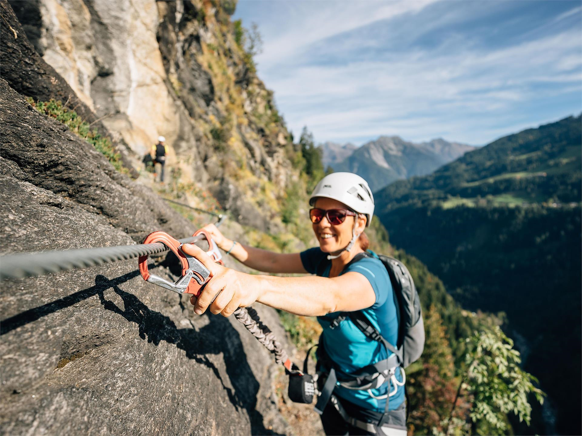 Abenteuer Klettersteig Stuller Wasserfall Moos in Passeier 2 suedtirol.info