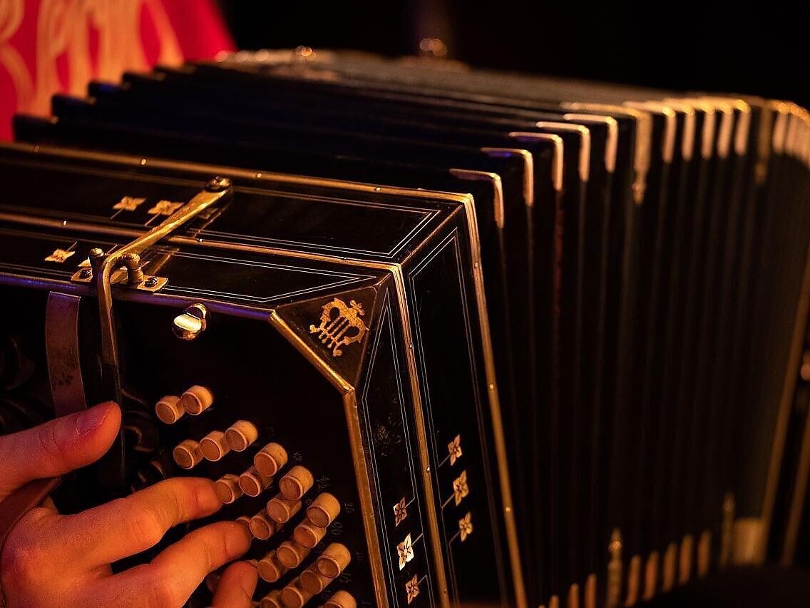 Acoustic duo with accordion and guitar at the Christmas market - Meran/Merano and environs - #1 - suedtirol.info