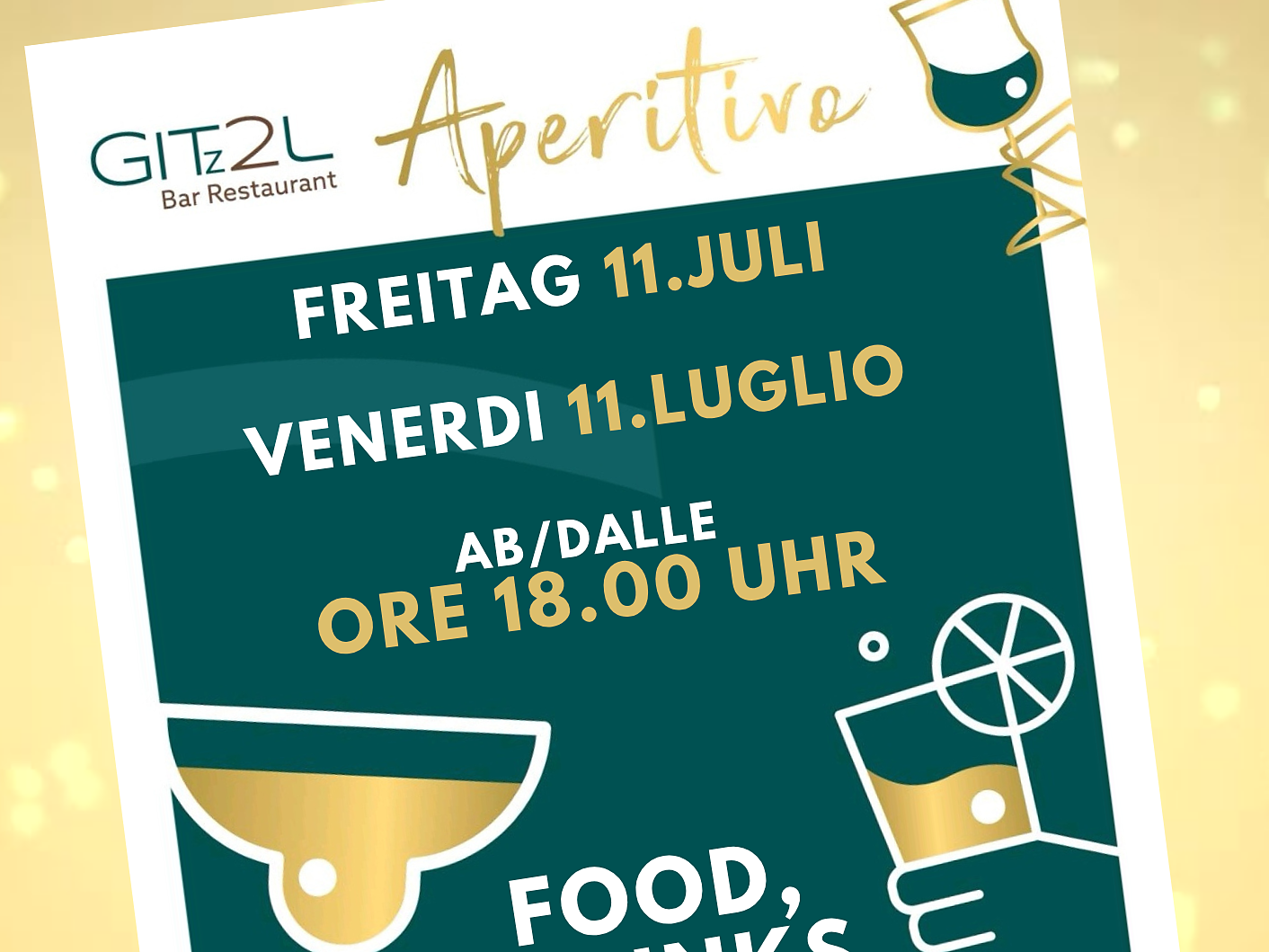 Aperitivo Lungo im Gitzl mit DJ Guggu - Dolomitenregion Eggental - #1 - suedtirol.info