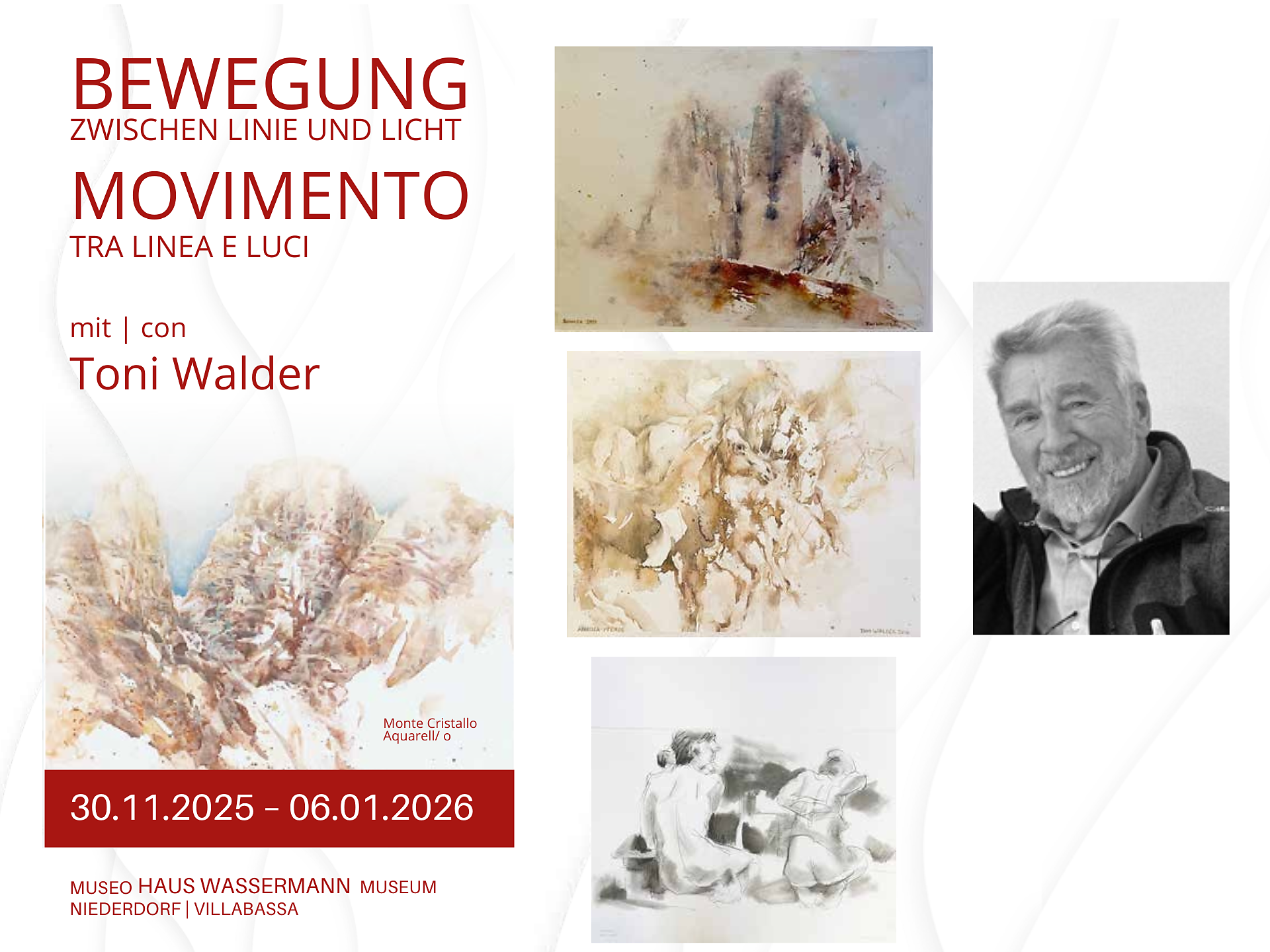 Exhibition: Between Light and Lines - Dolomites Region 3 Zinnen - #1 - suedtirol.info