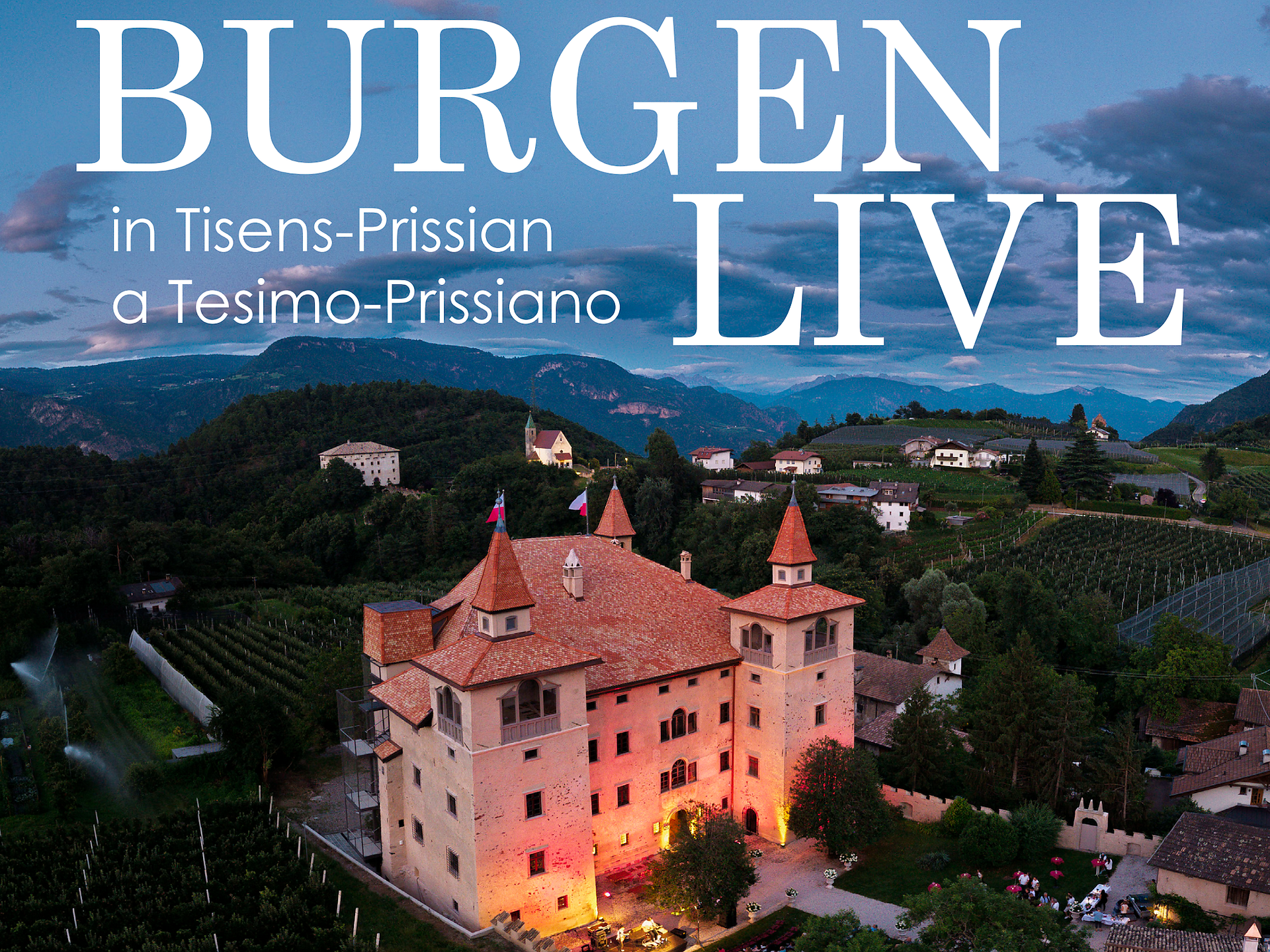 BURGEN LIVE in Tisens-Prissian: HINTNER SISTERS - Meran/Merano and environs - #3 - suedtirol.info