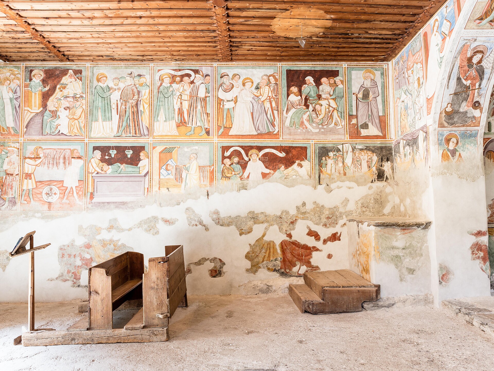 Besichtigung der Burgkapelle St. Stephan - Vinschgau - #2 - suedtirol.info