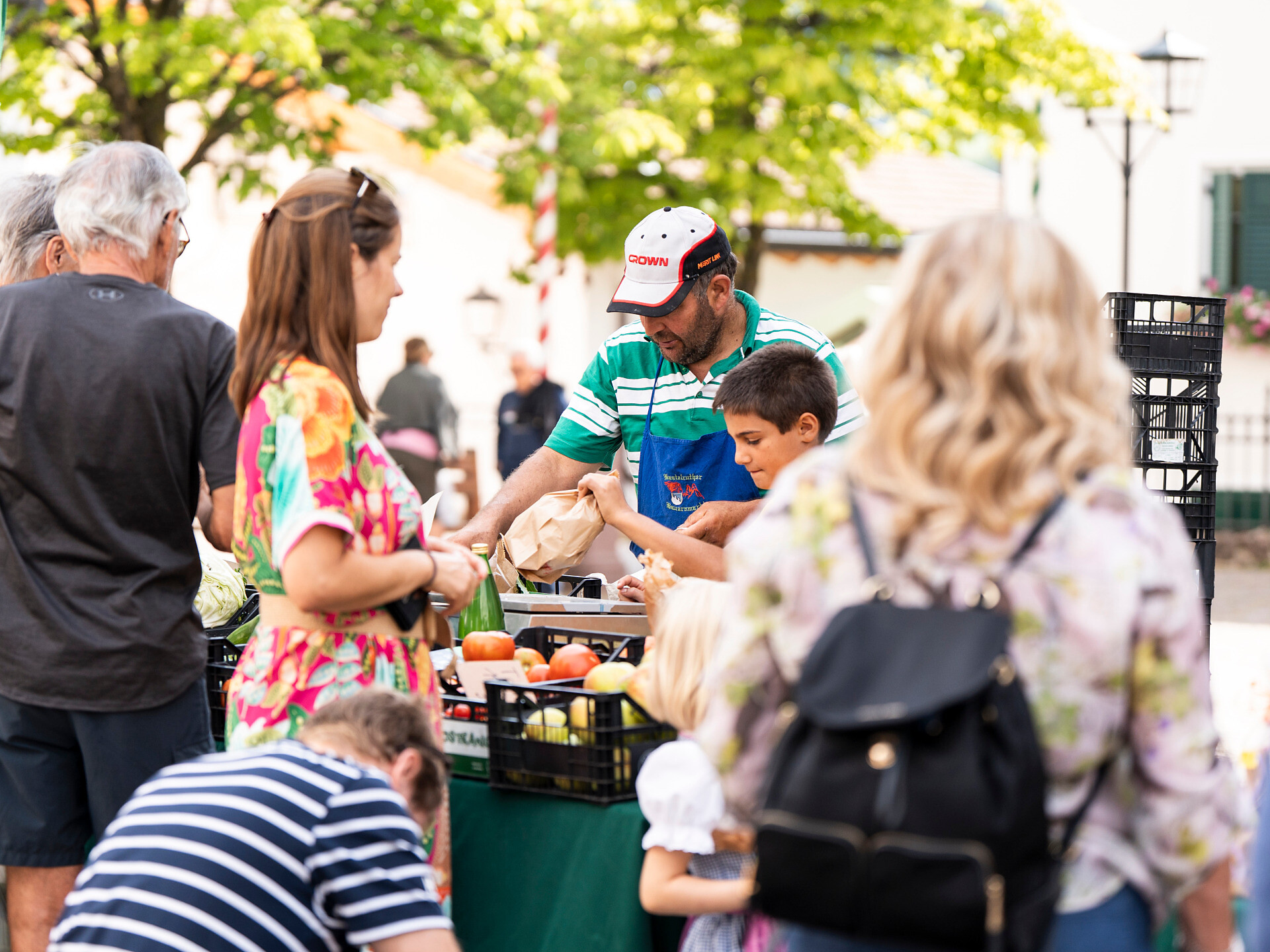 Mercato del contadino a Siusi - Regione dolomitica Alpe di Siusi - #1 - suedtirol.info