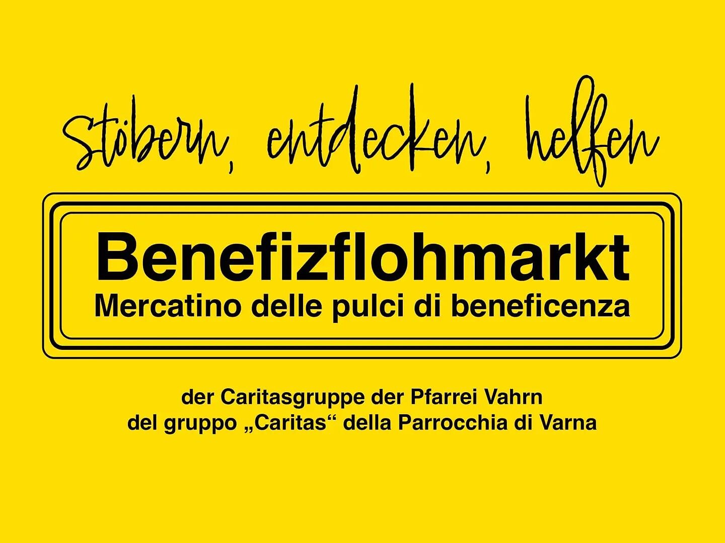 Benefizflohmarkt - Brixen und Umgebung - #1 - suedtirol.info