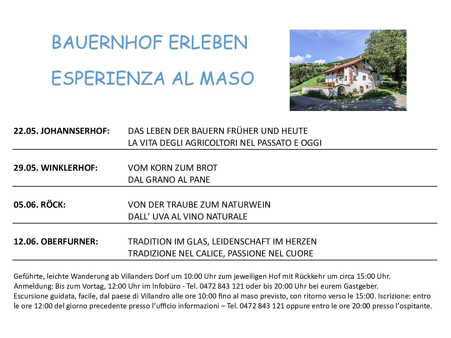 Bauernhof erleben in Villanders Villanders 1 suedtirol.info