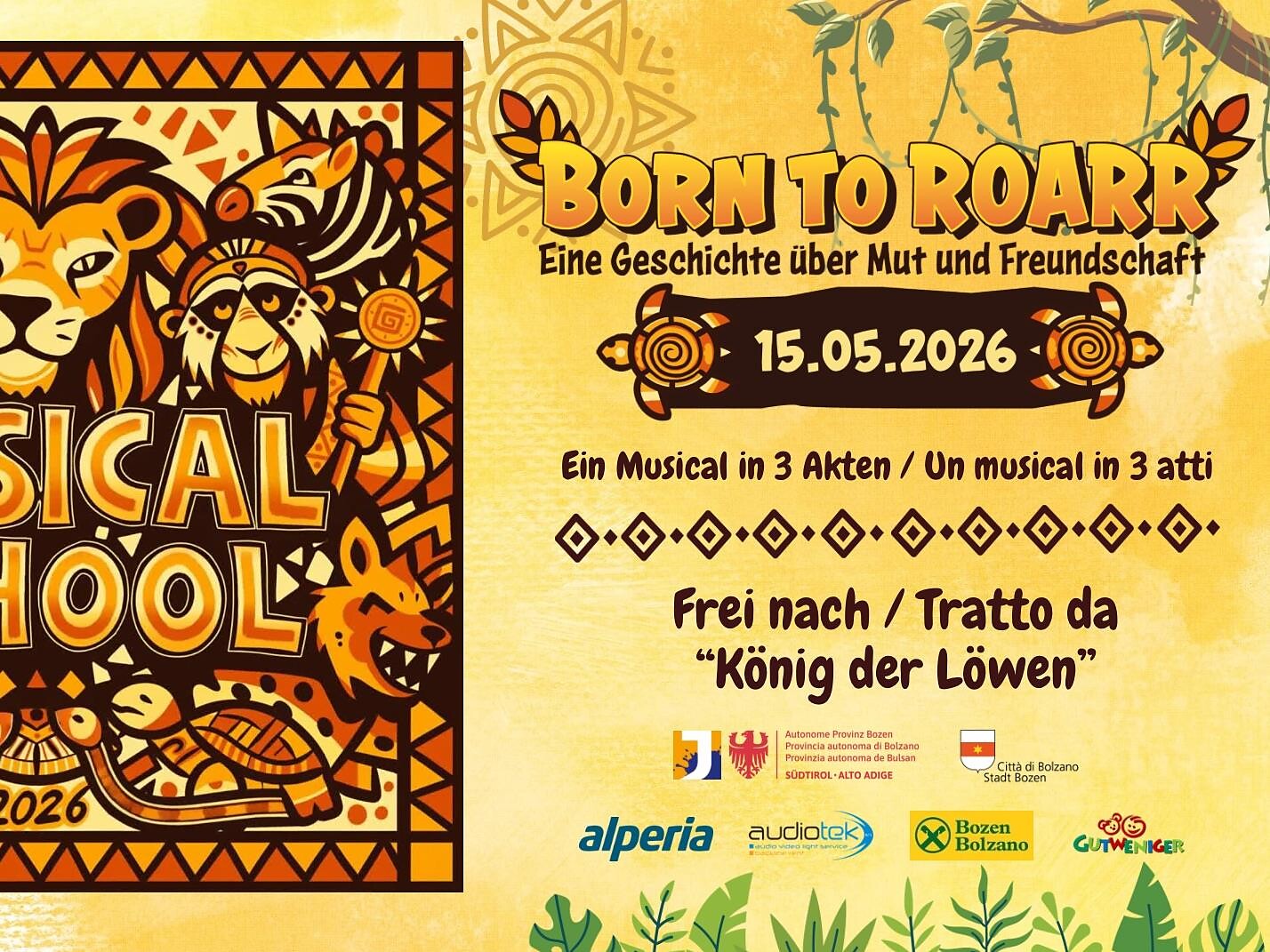 Born to Roarr – A Story of Courage and Friendship - Bolzano/Bozen and environs - #1 - suedtirol.info