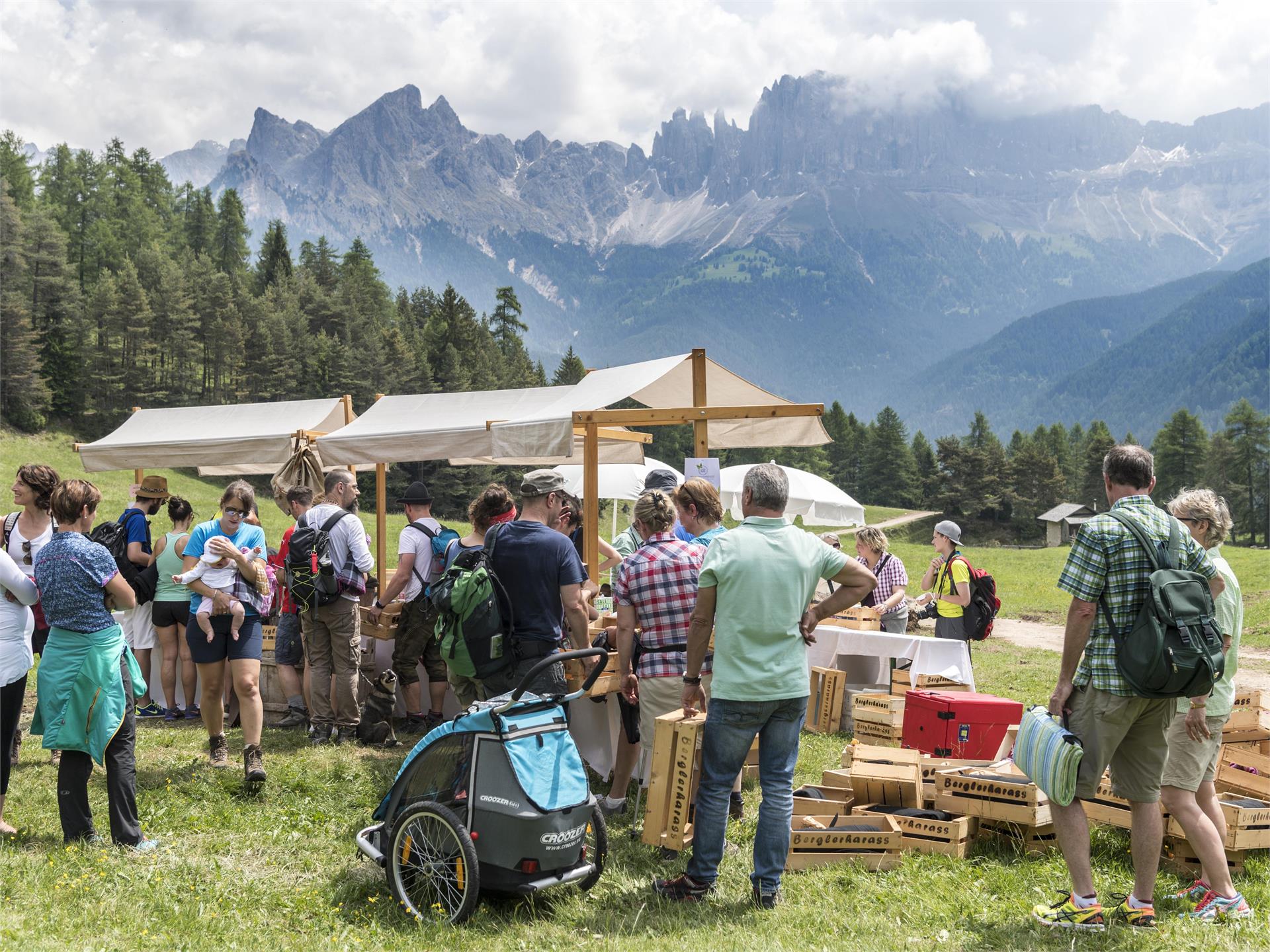 Bergler Harass – Picnic ai piedi del Catinaccio Tires al Catinaccio 2 suedtirol.info