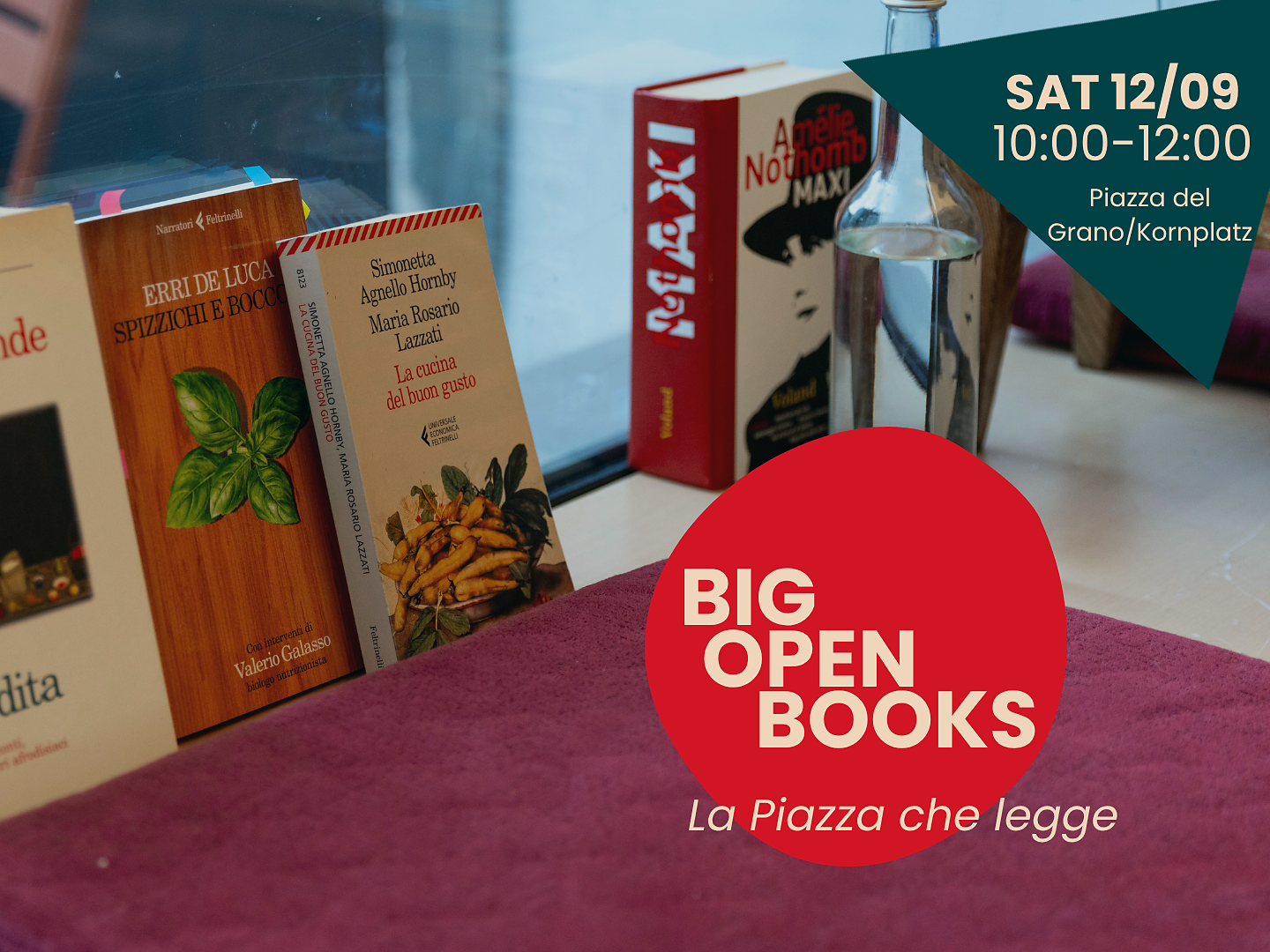 Big Open Books – La Piazza che legge - Bolzano e dintorni - #1 - suedtirol.info