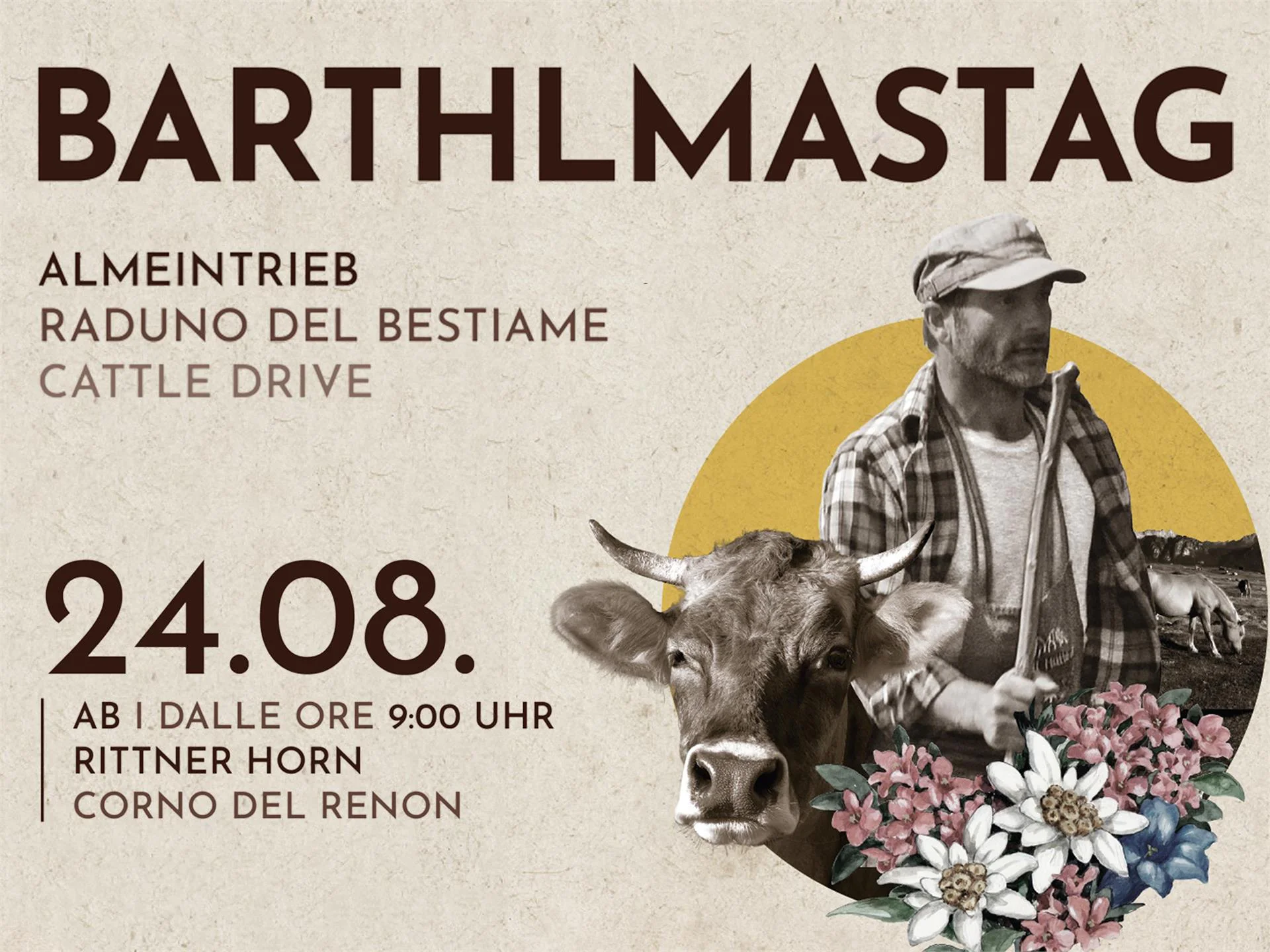 Barthlmastag - Raduno del bestiame Renon 1 suedtirol.info
