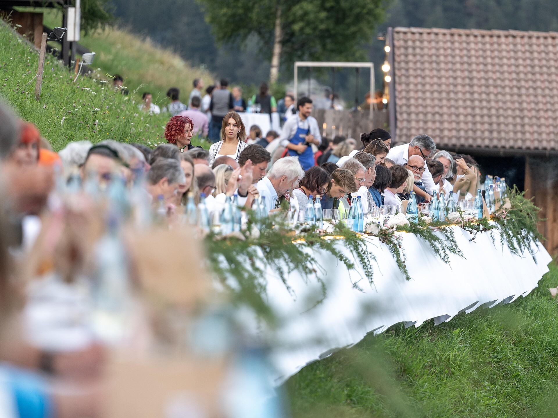 Cena del Montanaro - Menu gourmet con vista panoramica Tires al Catinaccio 2 suedtirol.info