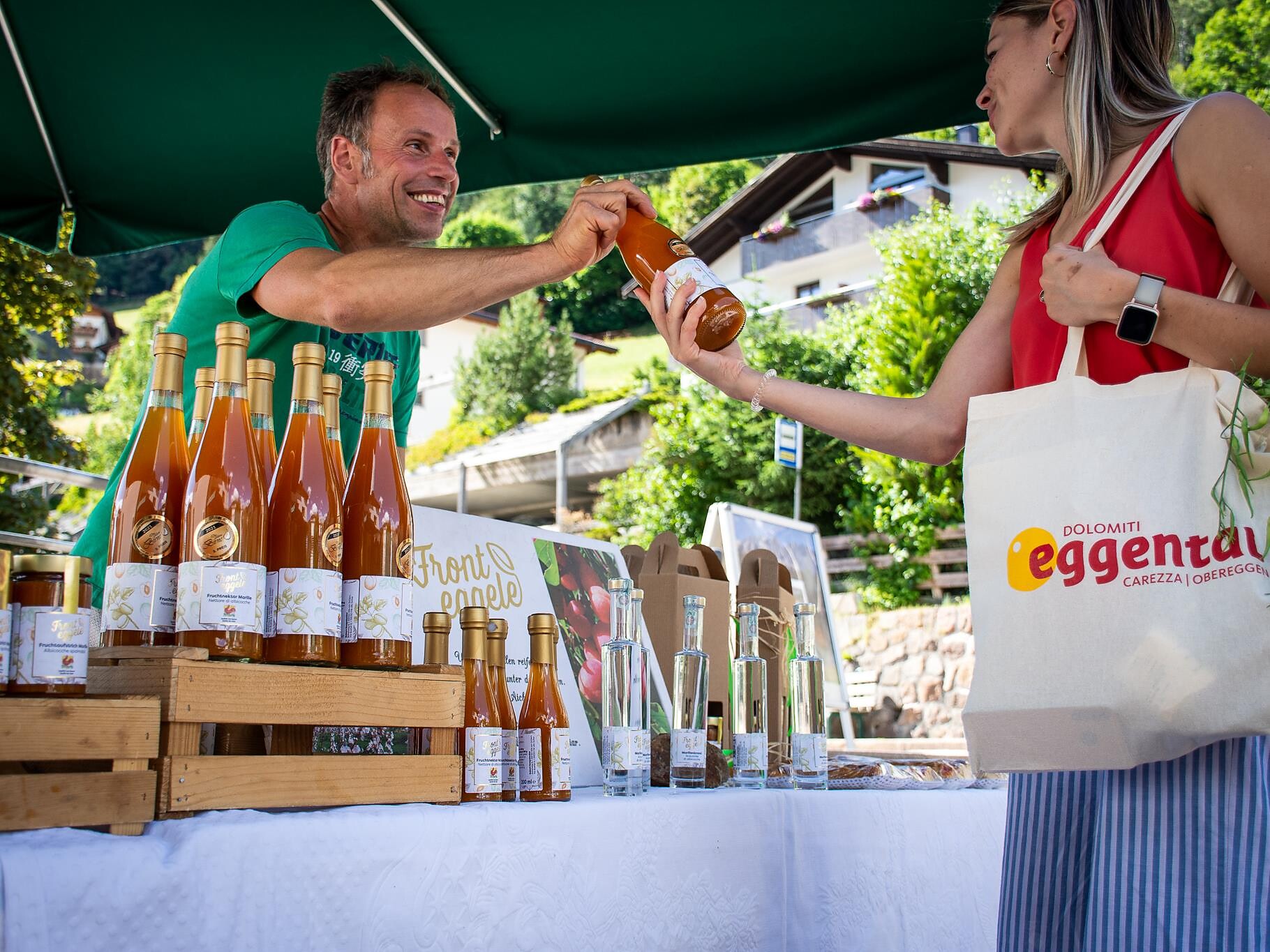 Farmer's market in Welschnofen | Nova Levante - Dolomites Region Eggental - #3 - suedtirol.info