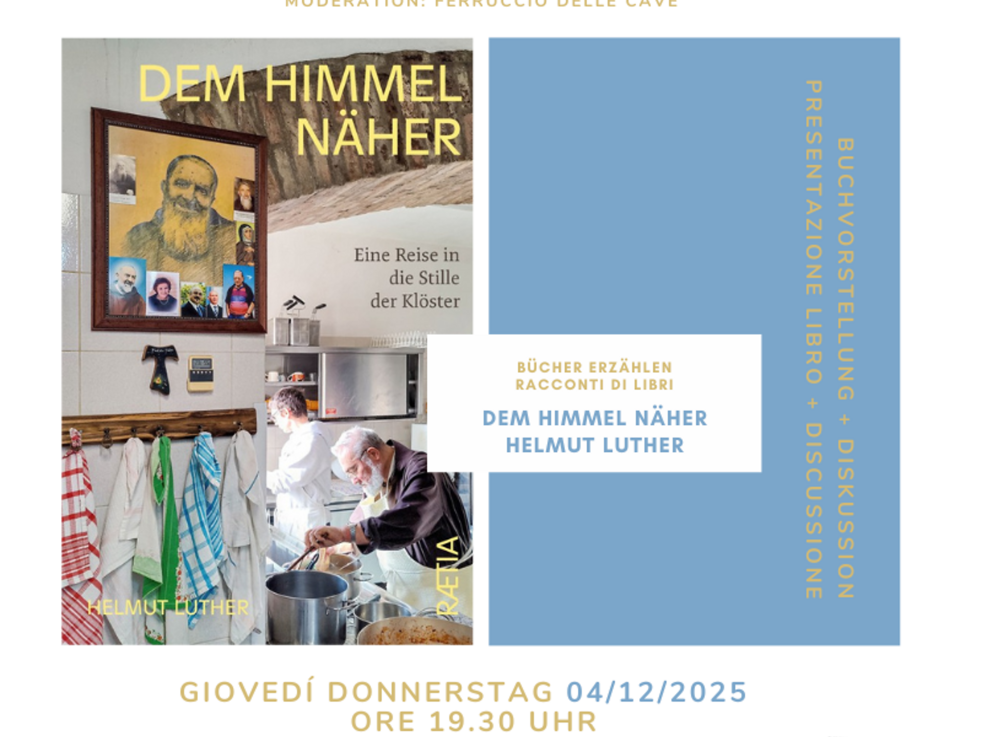 Book presentation in german - Dem Himmel näher - Meran/Merano and environs - #1 - suedtirol.info