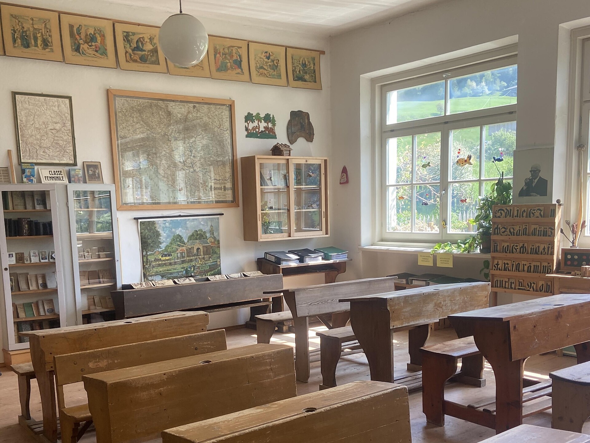 Visit of the school museum in Tagusens Kastelruth/Castelrotto 1 suedtirol.info