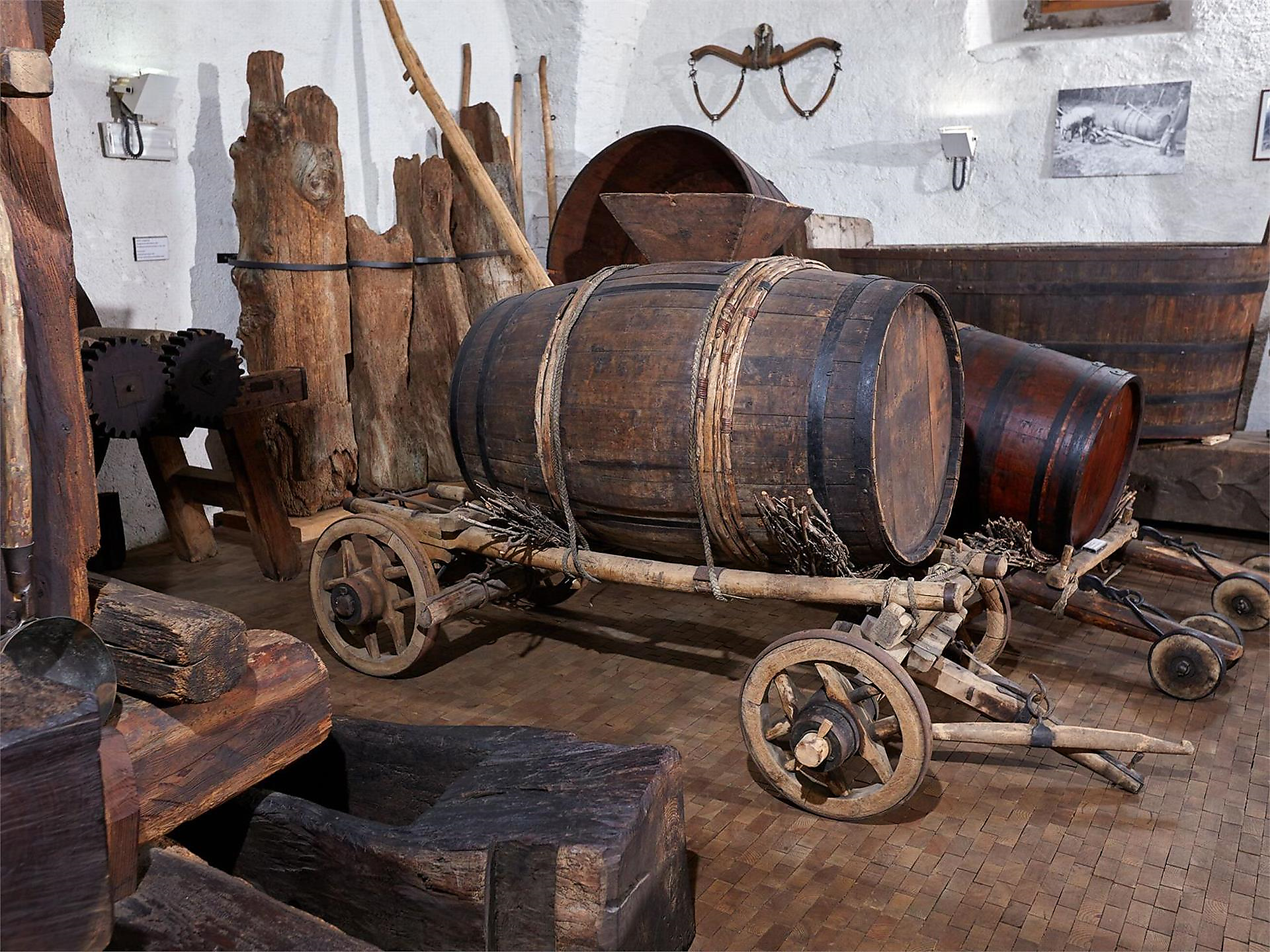Besuch des Südtiroler Weinmuseums mit einem Glas Kalterersee 2025 Kaltern an der Weinstraße 1 suedtirol.info