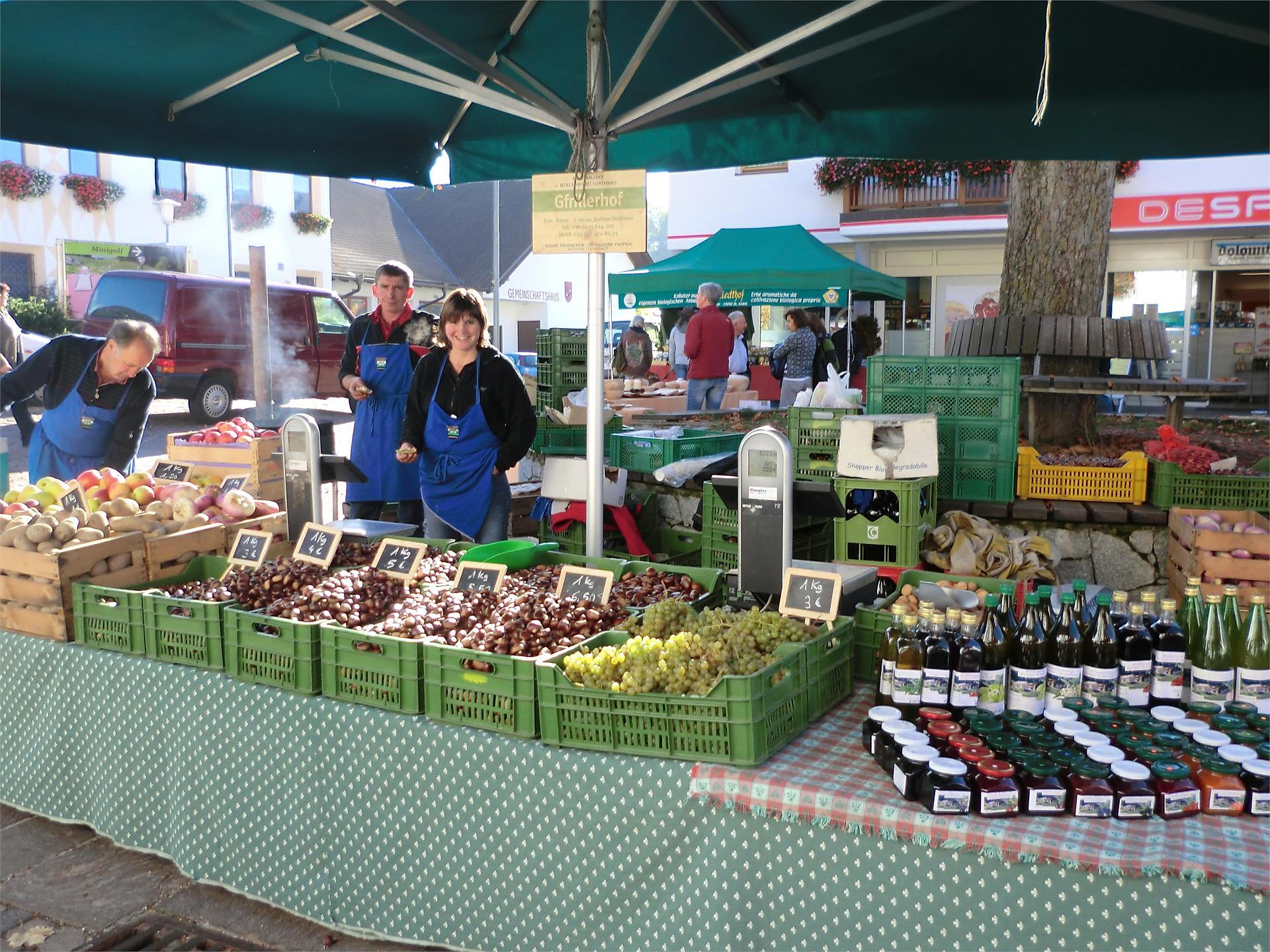 Bauernmarkt in Terenten Terenten 1 suedtirol.info