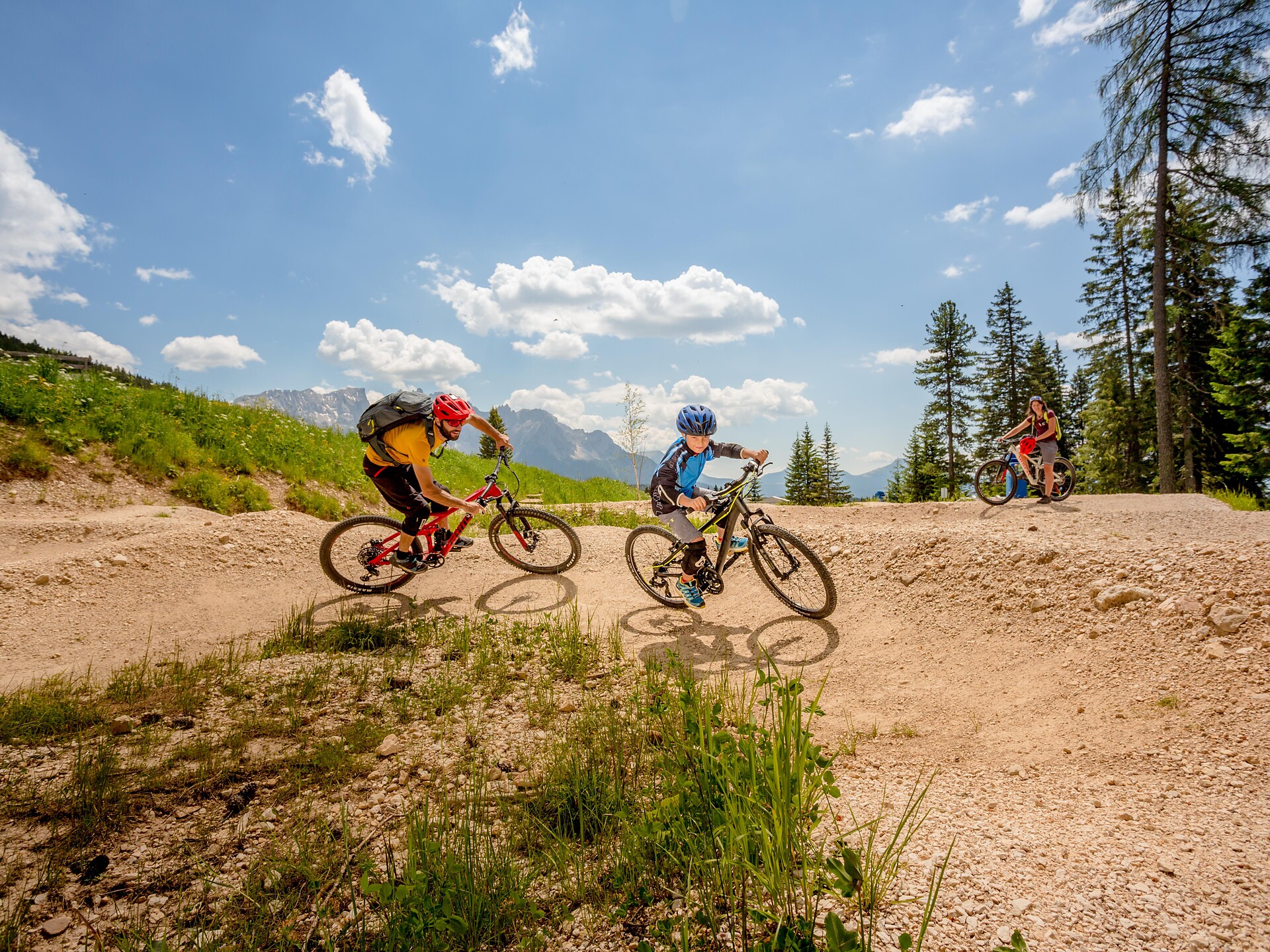 Carezza bikeschool summer - MTB technique training: easy and adventurous Welschnofen/Nova Levante 3 suedtirol.info
