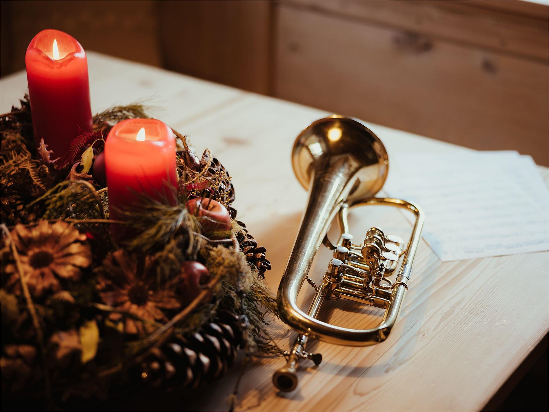Conzert d'Advënt - Concerto d'Avvento - Regione dolomitica Alta Badia - #1 - suedtirol.info