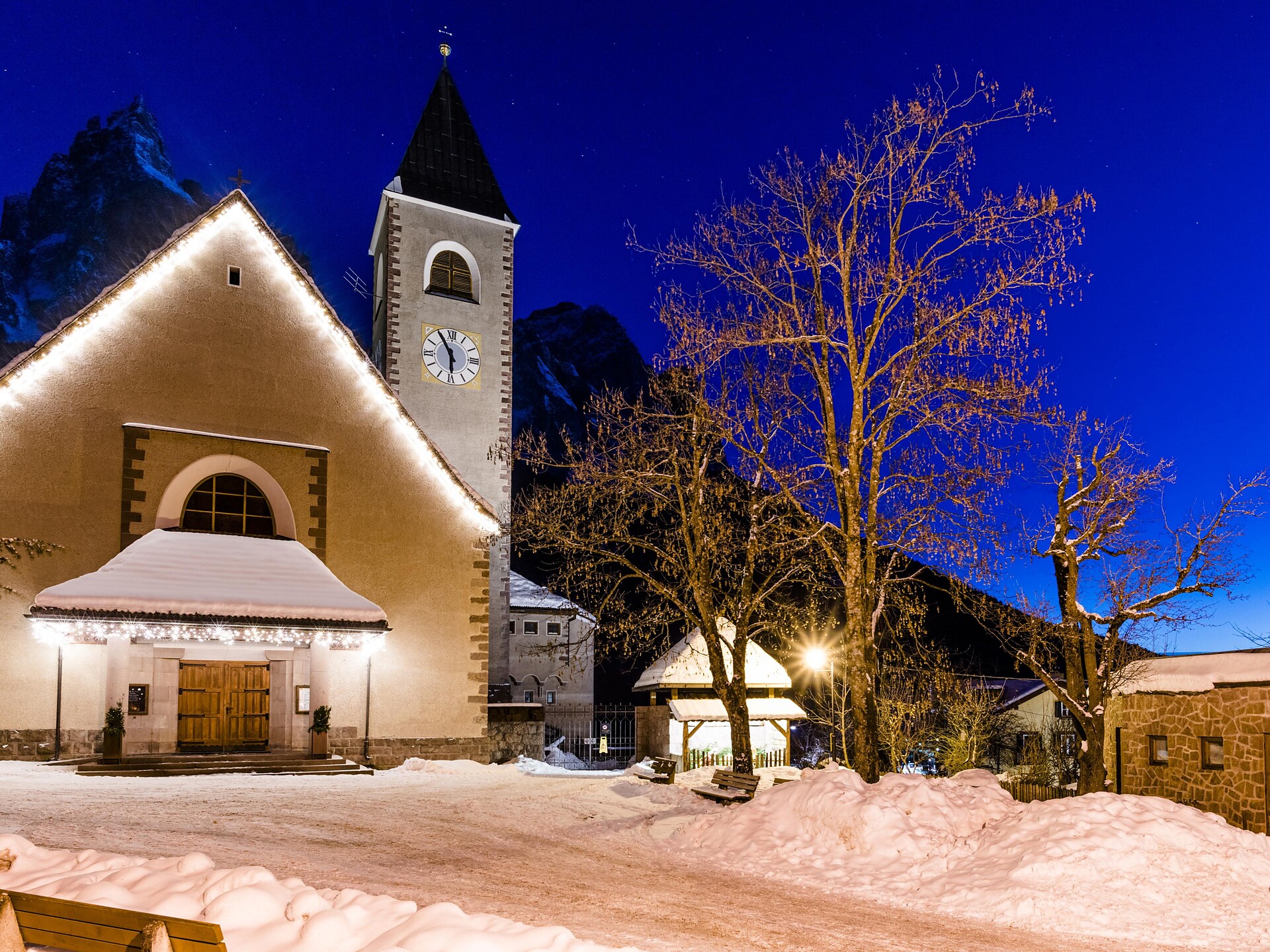 Christmette mit anschließendem Turmblasen - Dolomitenregion Seiser Alm - #1 - suedtirol.info