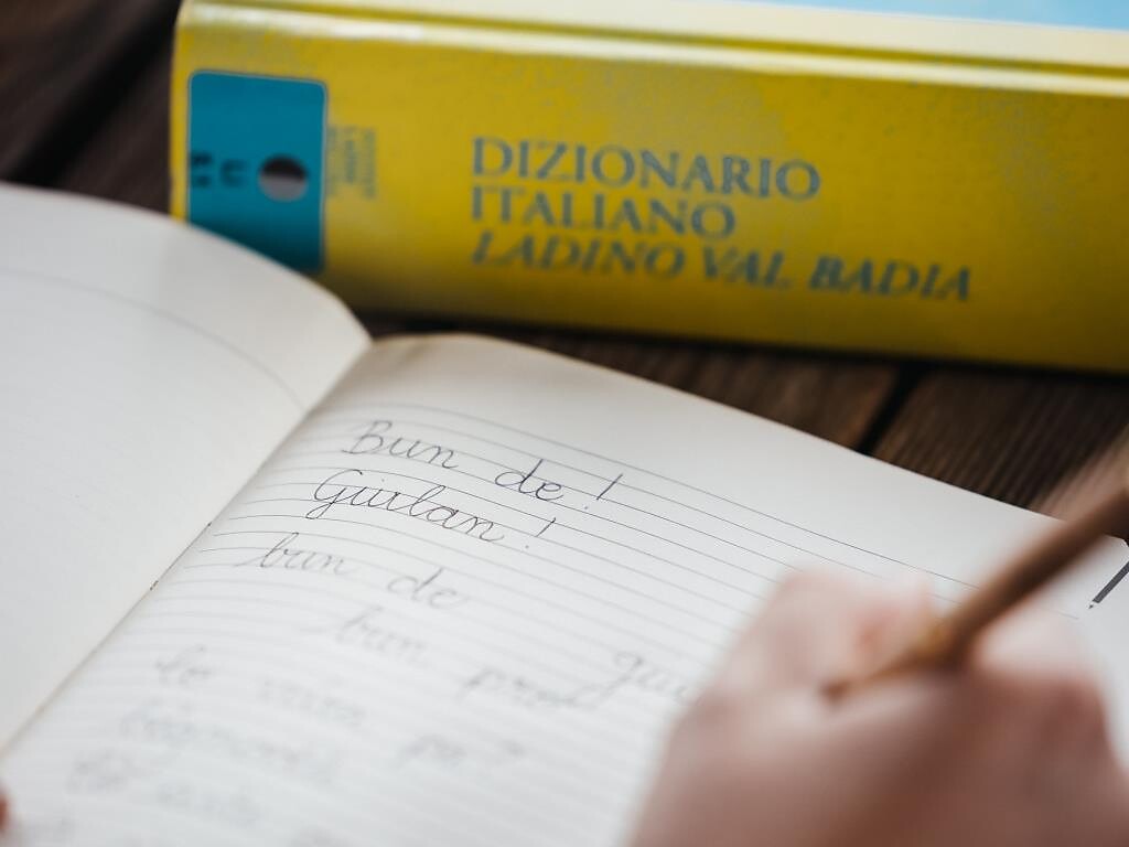 Nosc lingaz, nosc tesur - Die ladinische Sprache, unser großer Schatz Badia 1 suedtirol.info