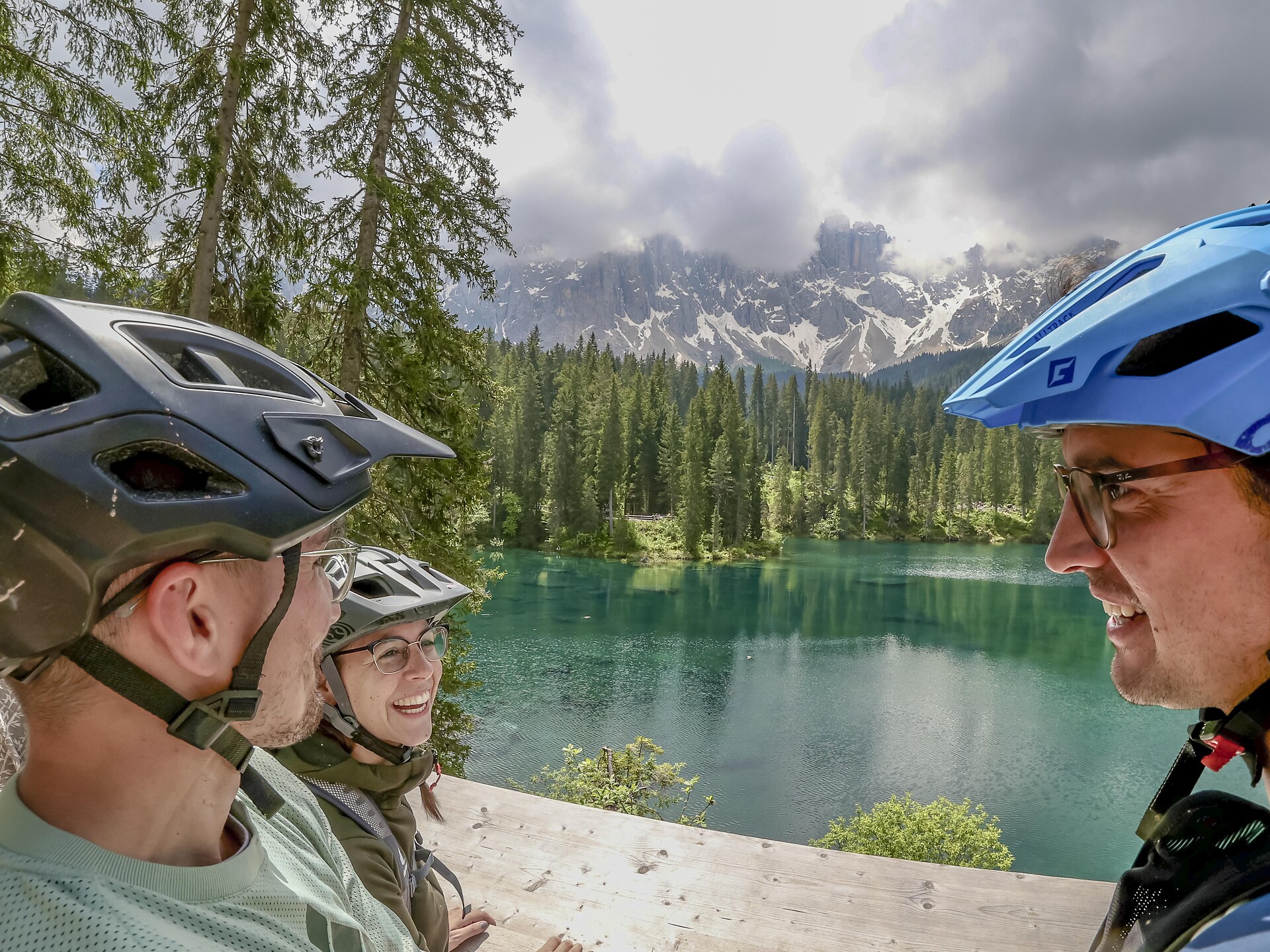 Carezza bikeschool for adults - E-MTB Basis Techniktraining & Karersee Tour - Dolomitenregion Seiser Alm - #1 - suedtirol.info