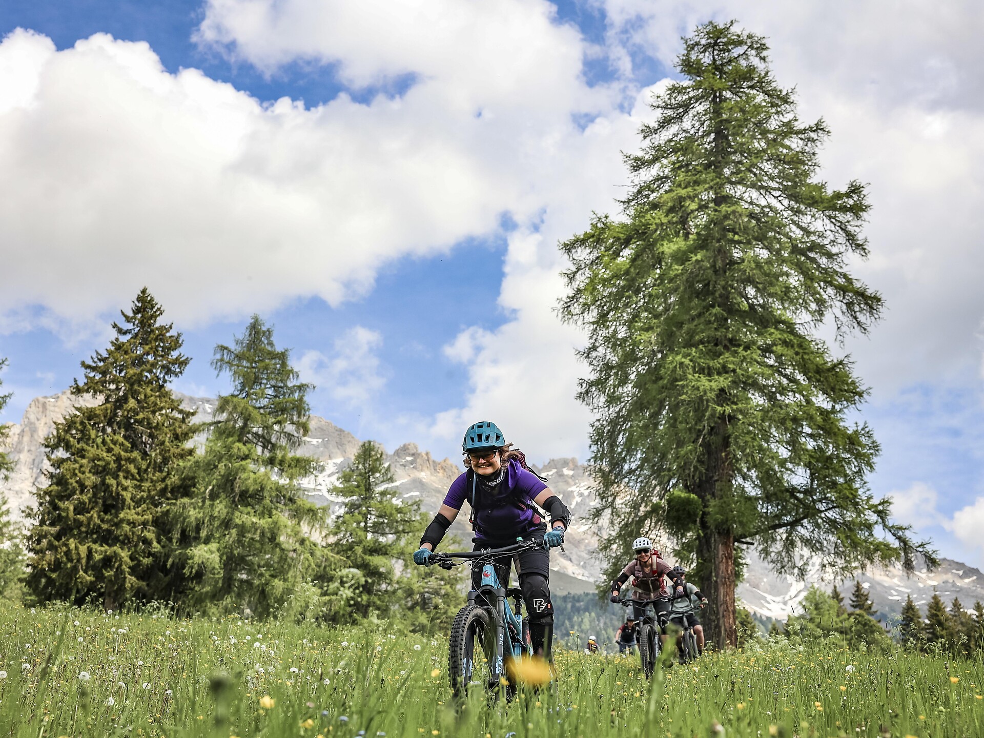 Carezza bikeschool for adults - Latemar Ronda by E-MTB - Dolomites Region Seiser Alm - #3 - suedtirol.info
