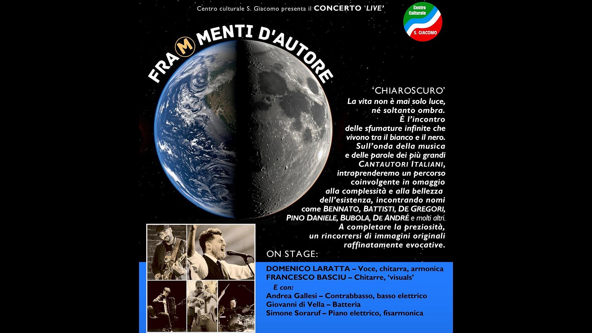 Concerto LIVE "Fra(m)menti D'Autore" - Bolzano e dintorni - #1 - suedtirol.info