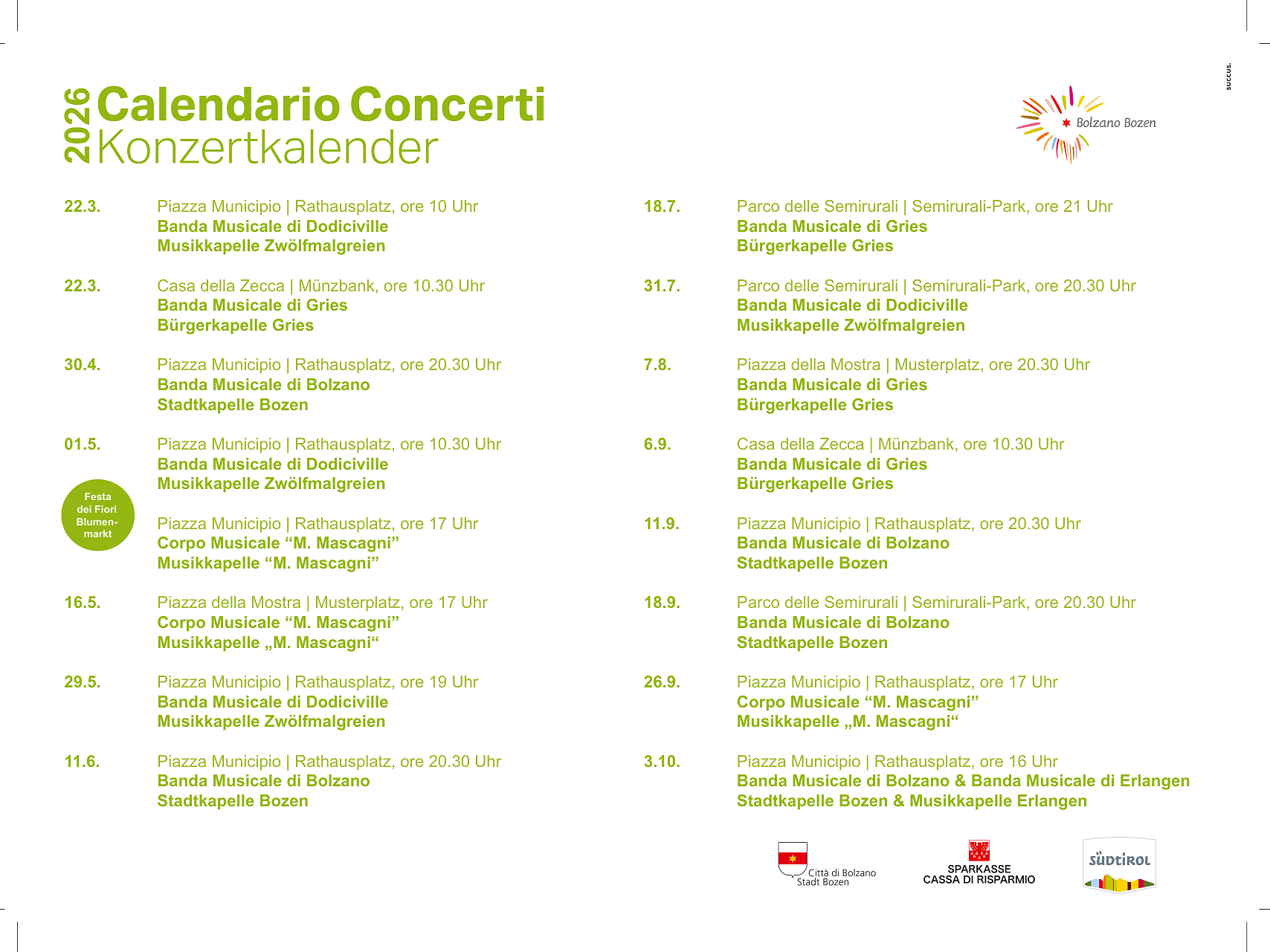 Die Bozner Musikkapelle 2026 - Bürgerkapelle Gries - Bozen und Umgebung - #2 - suedtirol.info